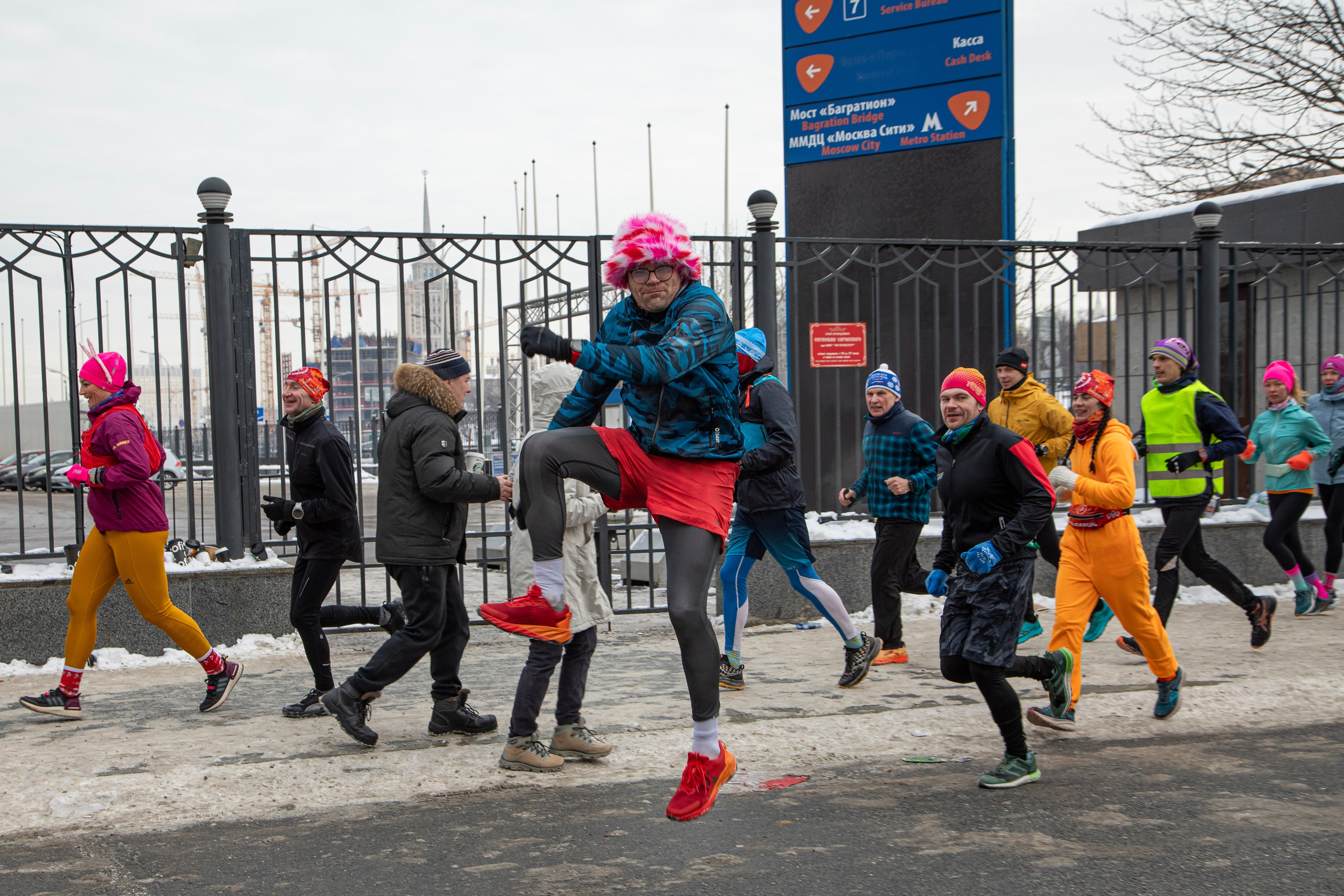 Марафон у дома, 10 этап, SEVERЯNE, 11 февраля 2024 г. Фотограф Сергей Ловкий