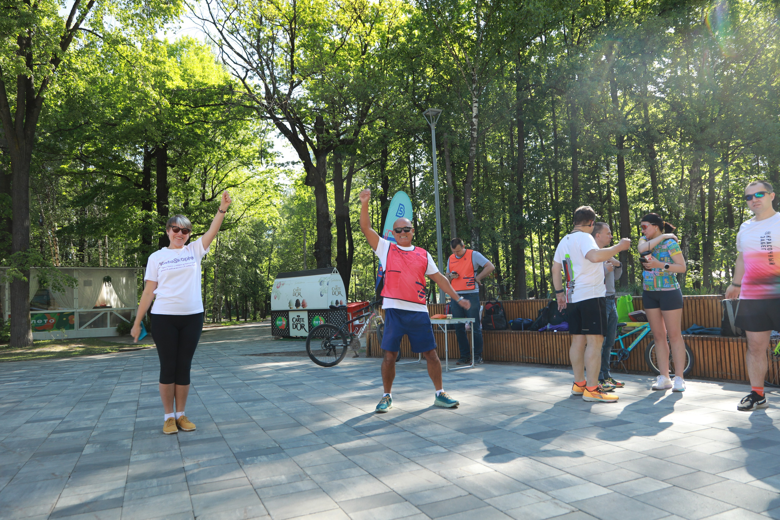 Французские гости на 5 вёрсты в Химках, 25.05.24 г. Фотограф Сергей Ловкий