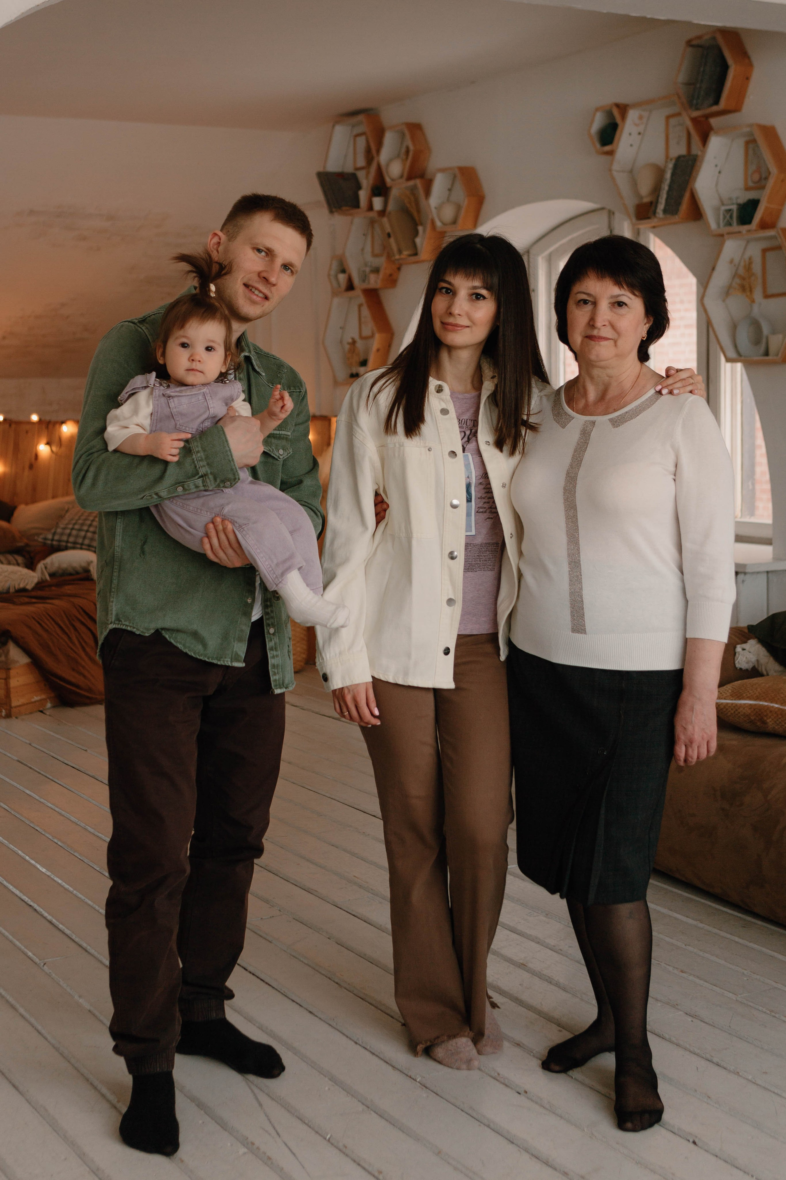 Семья Минченко. Фотограф Александра Кузнецова