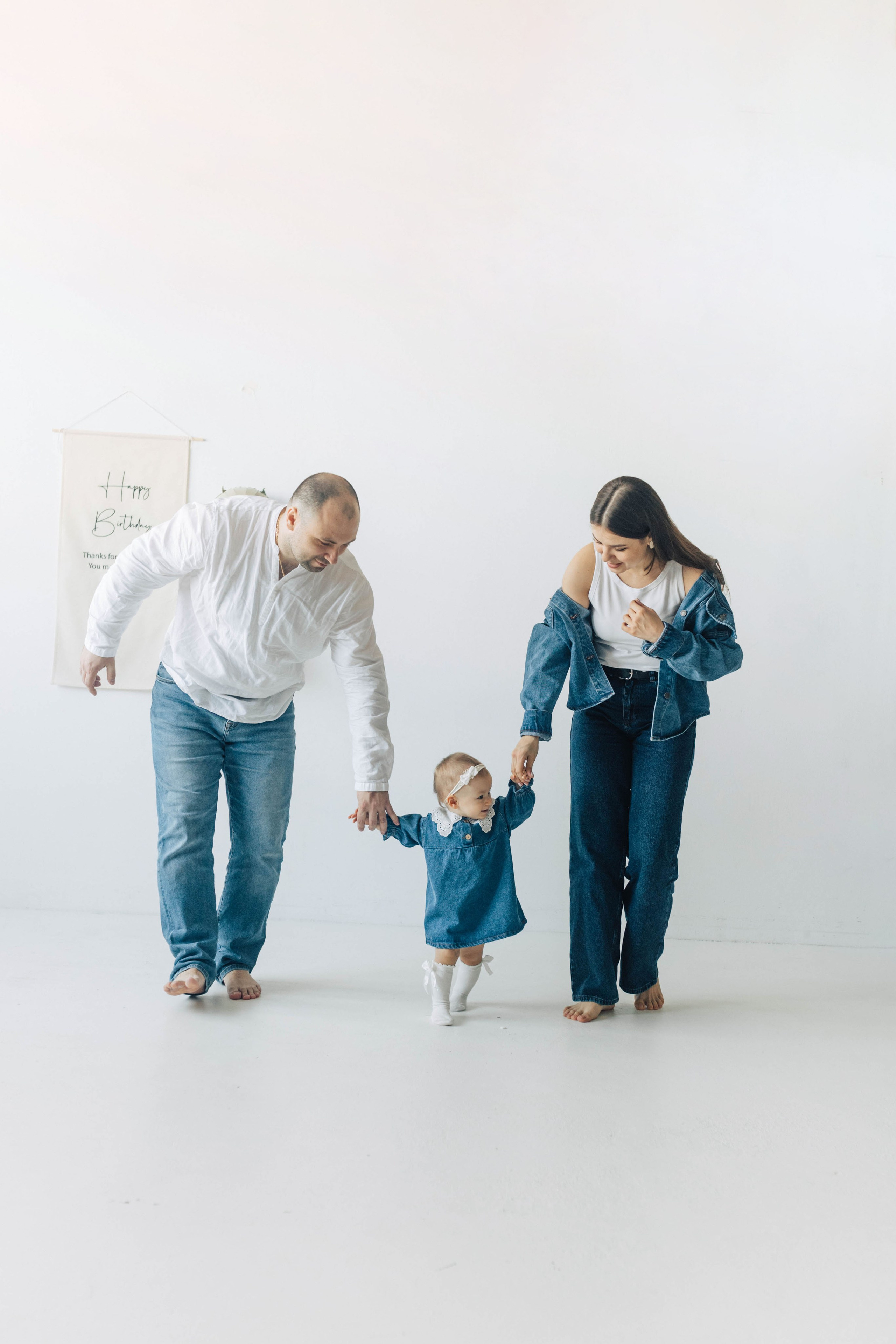 Семейные фото на годиках. Фотограф новорожденных Серпухов, Протвино, Москва I Марина Бурмистрова