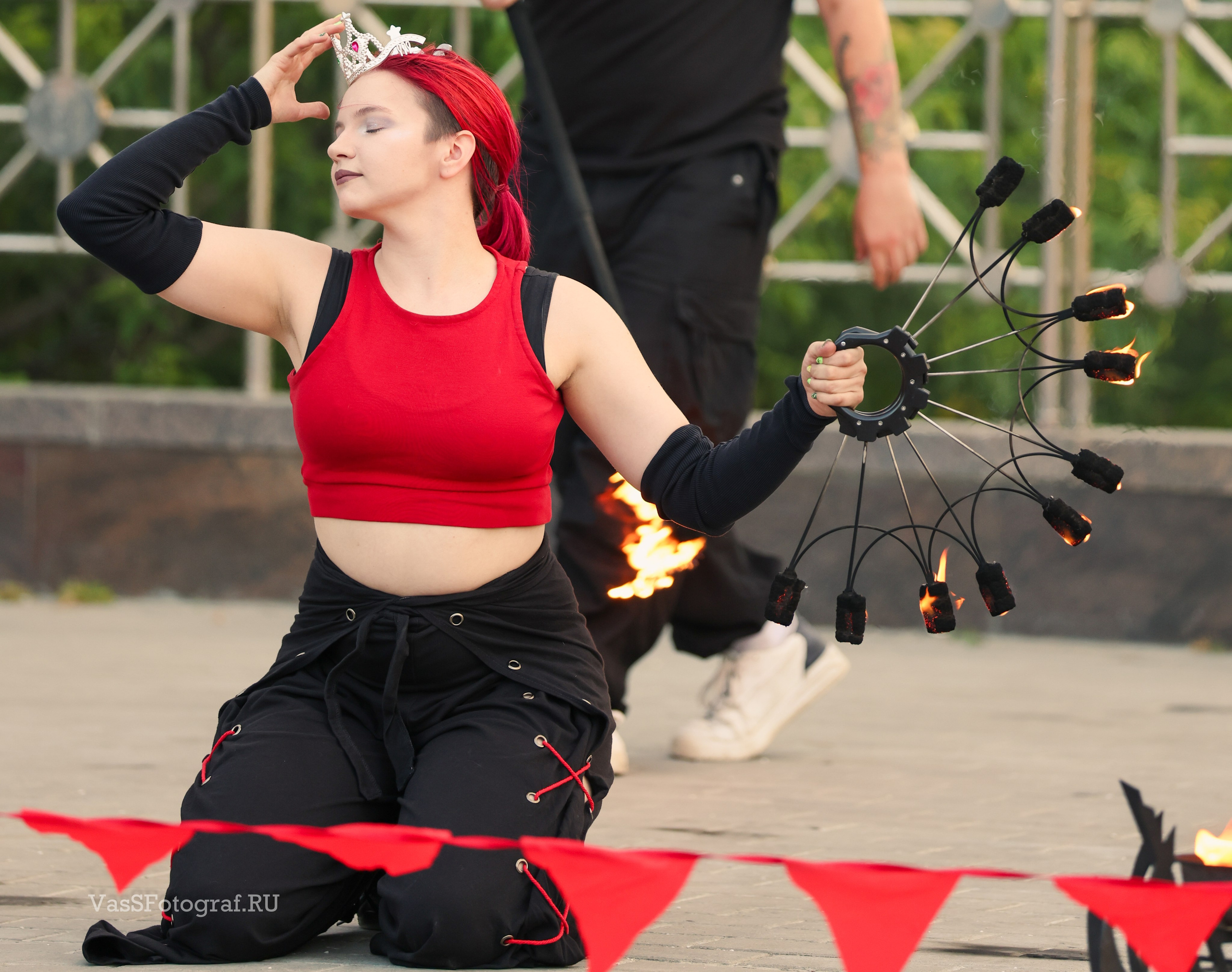 Фаер шоу на ран. VasSFotograF