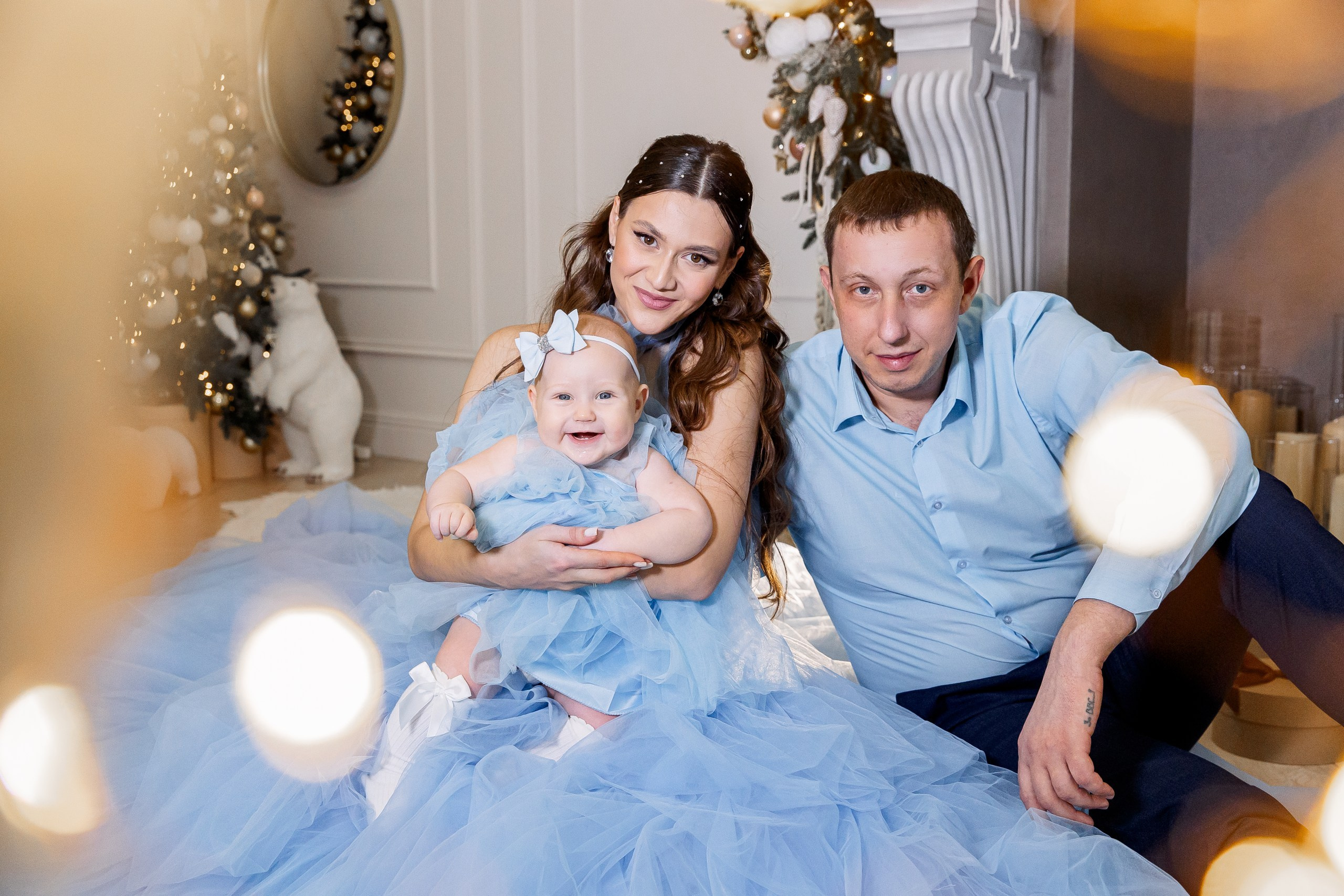 Вика с мужем и дочкой. Свадебный и семейный фотограф в Челябинске Юлия Ишимова