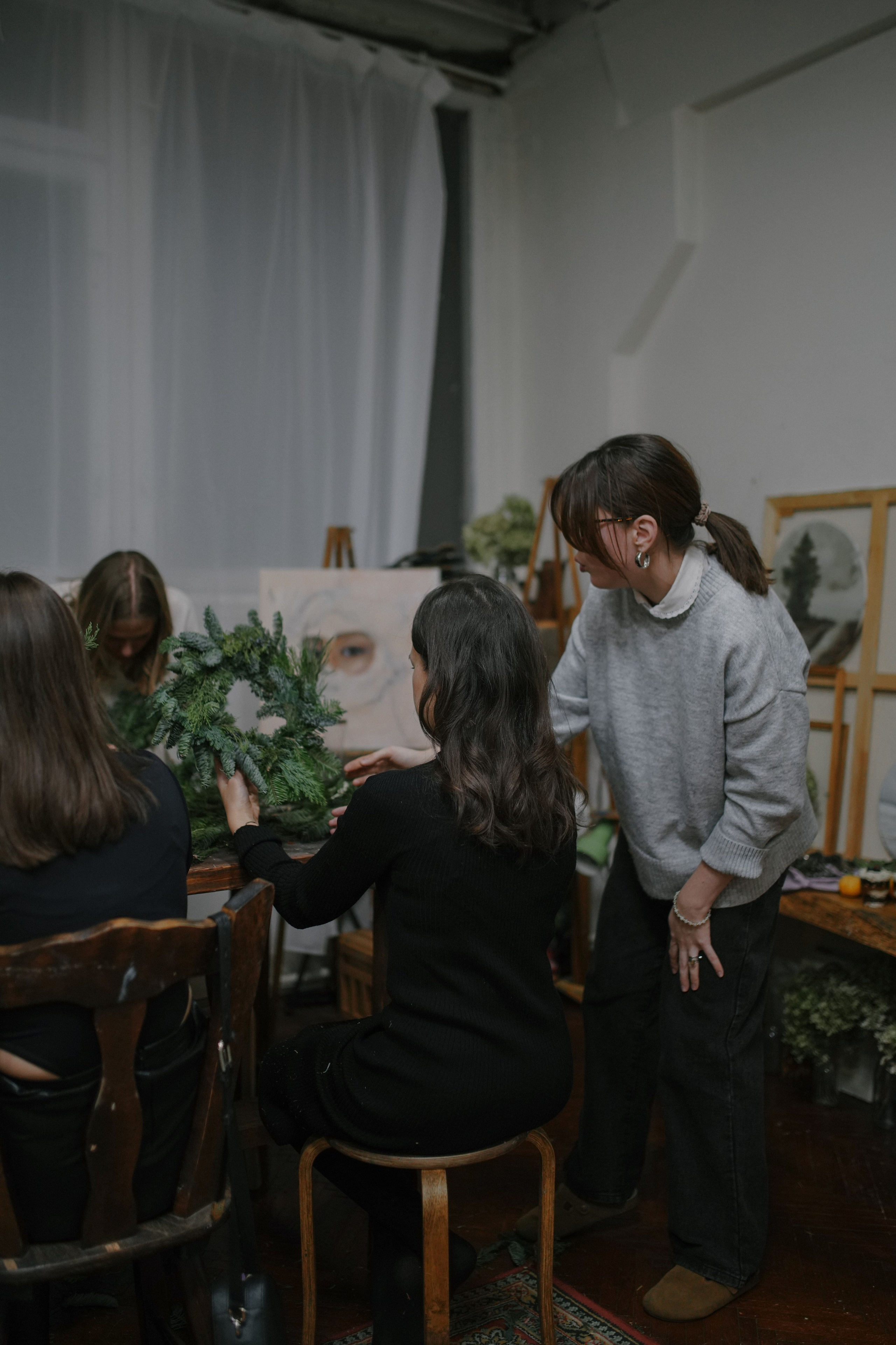 Новогодний мастер-класс. Свадебный фотограф Москва, Санкт-Петербург