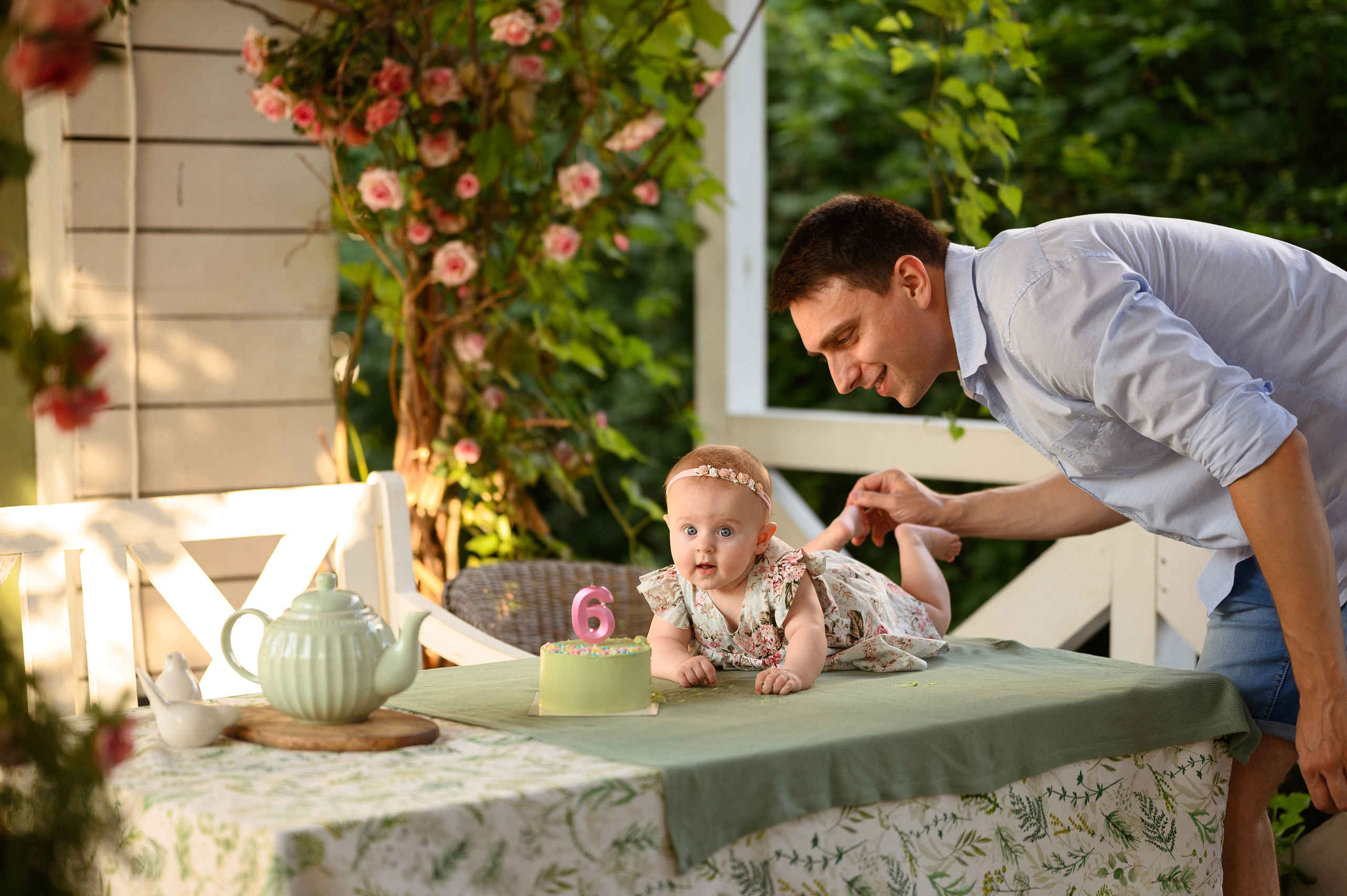 Алисе 6 месяцев. Детский и семейный фотограф Ирина Гладких