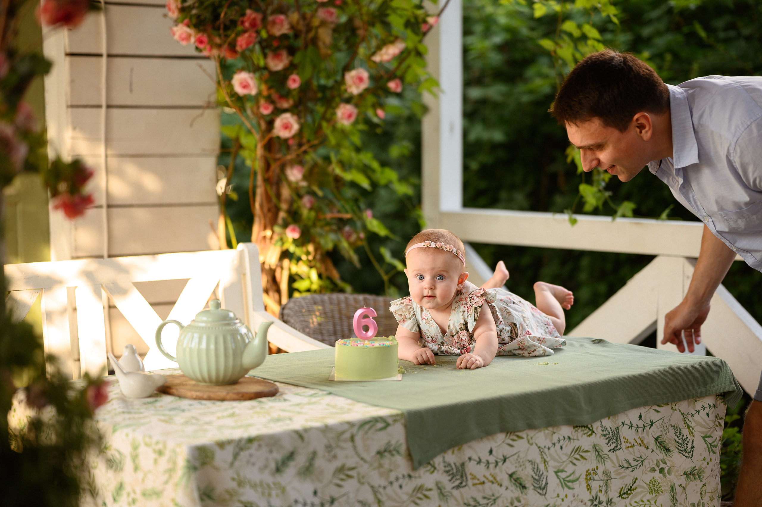 Алисе 6 месяцев. Детский и семейный фотограф Ирина Гладких
