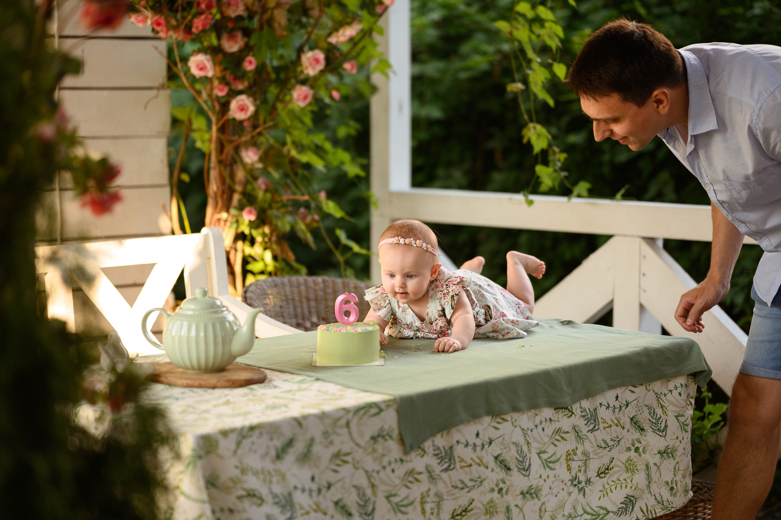 Алисе 6 месяцев. Детский и семейный фотограф Ирина Гладких