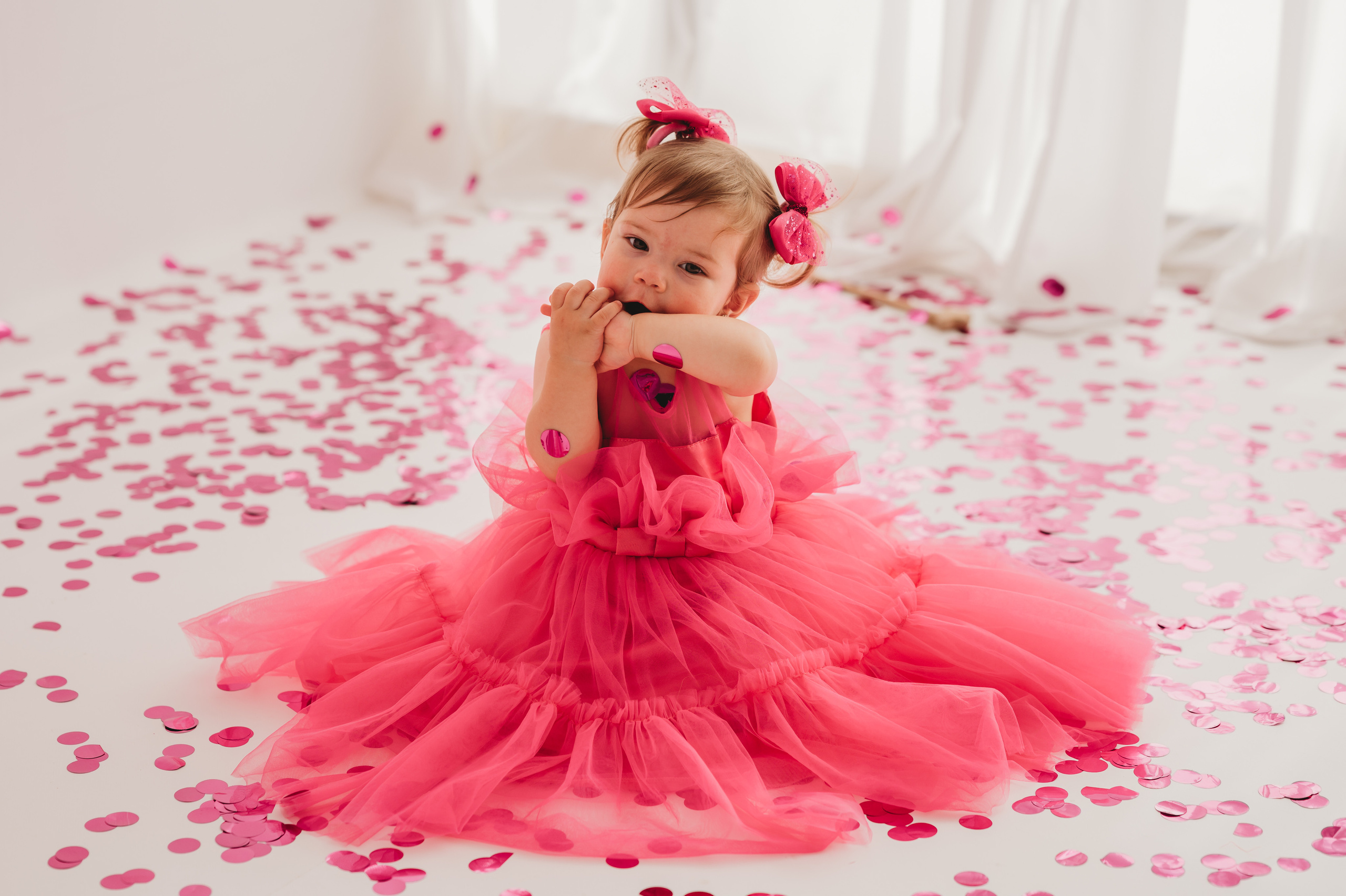 Оливии годик. Детский и семейный фотограф Ирина Гладких