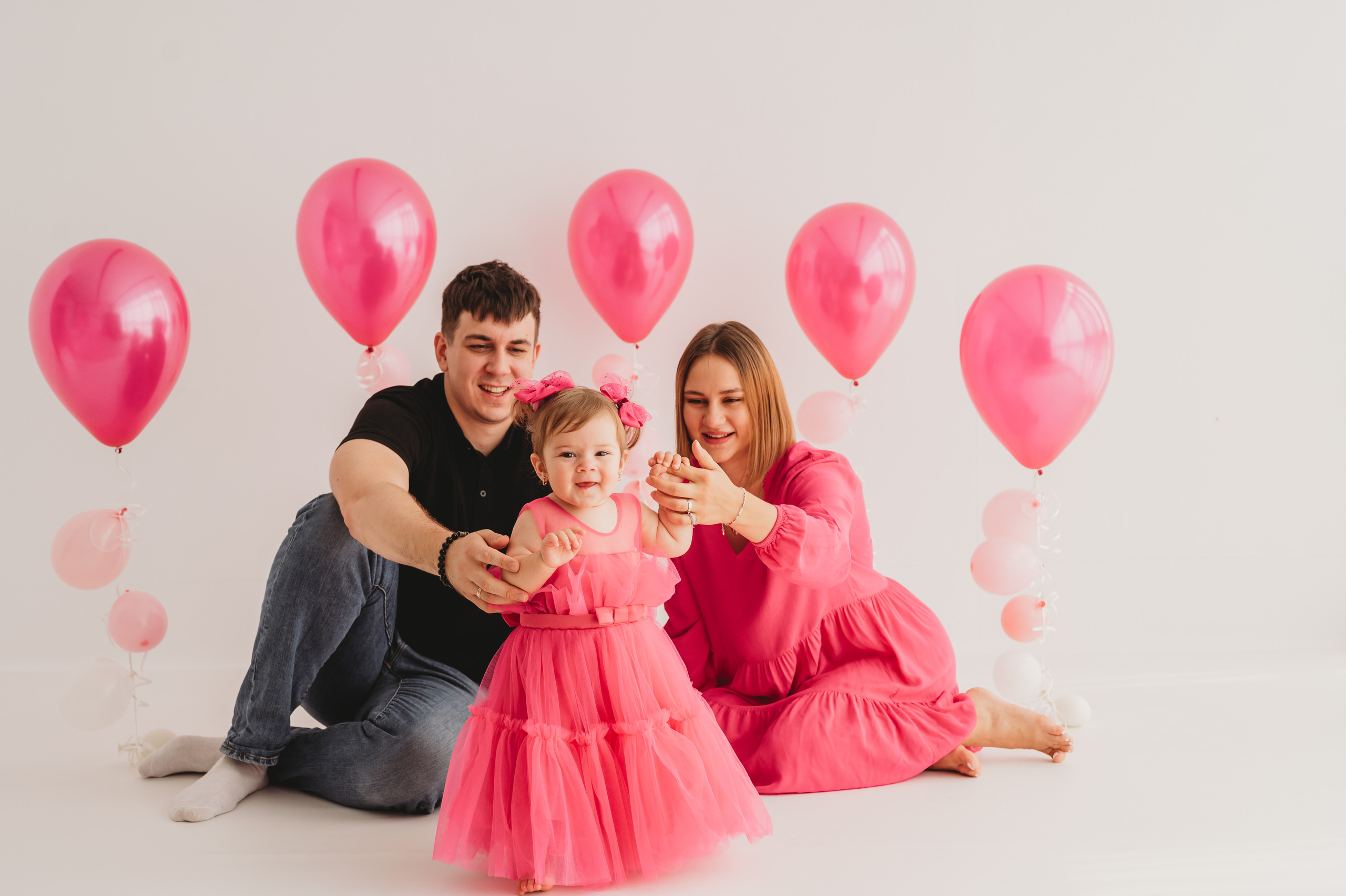 Оливии годик. Детский и семейный фотограф Ирина Гладких