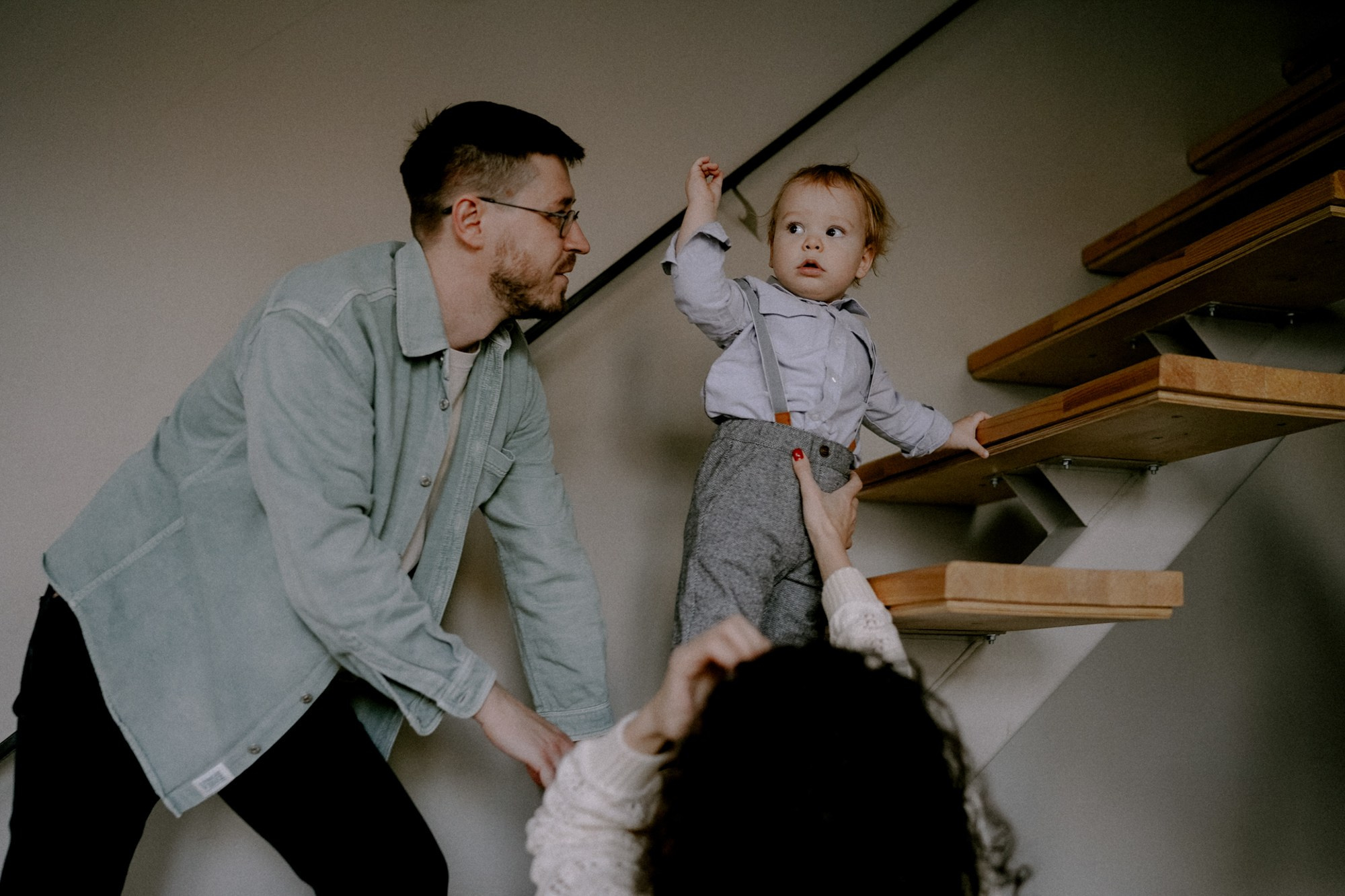 Семейная фотосессия в студии. Фотограф Москва — Юлия Кокова