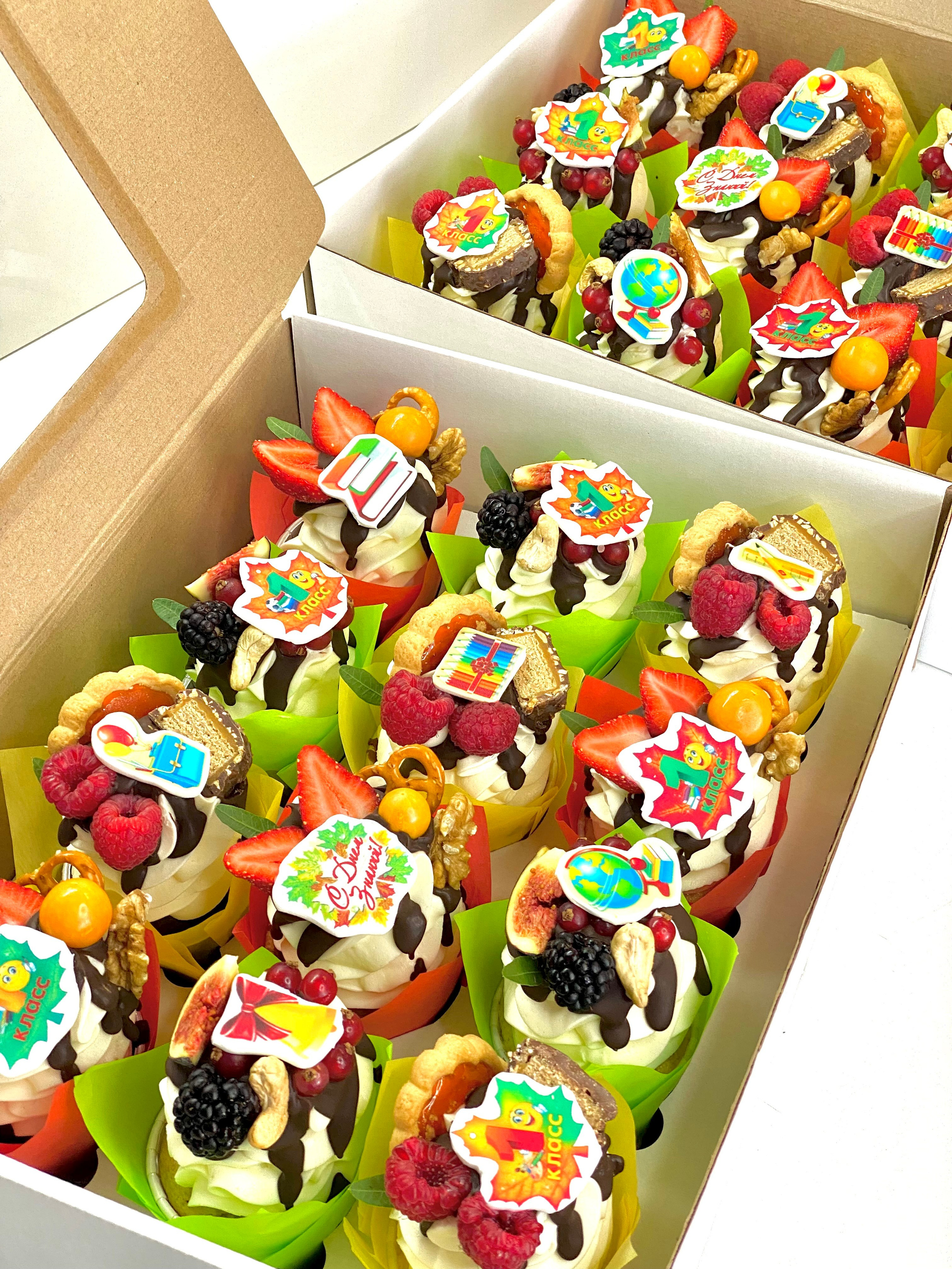 Капкейки стандартные. Katyasugarsugar капкейки, зефир, торты Москва