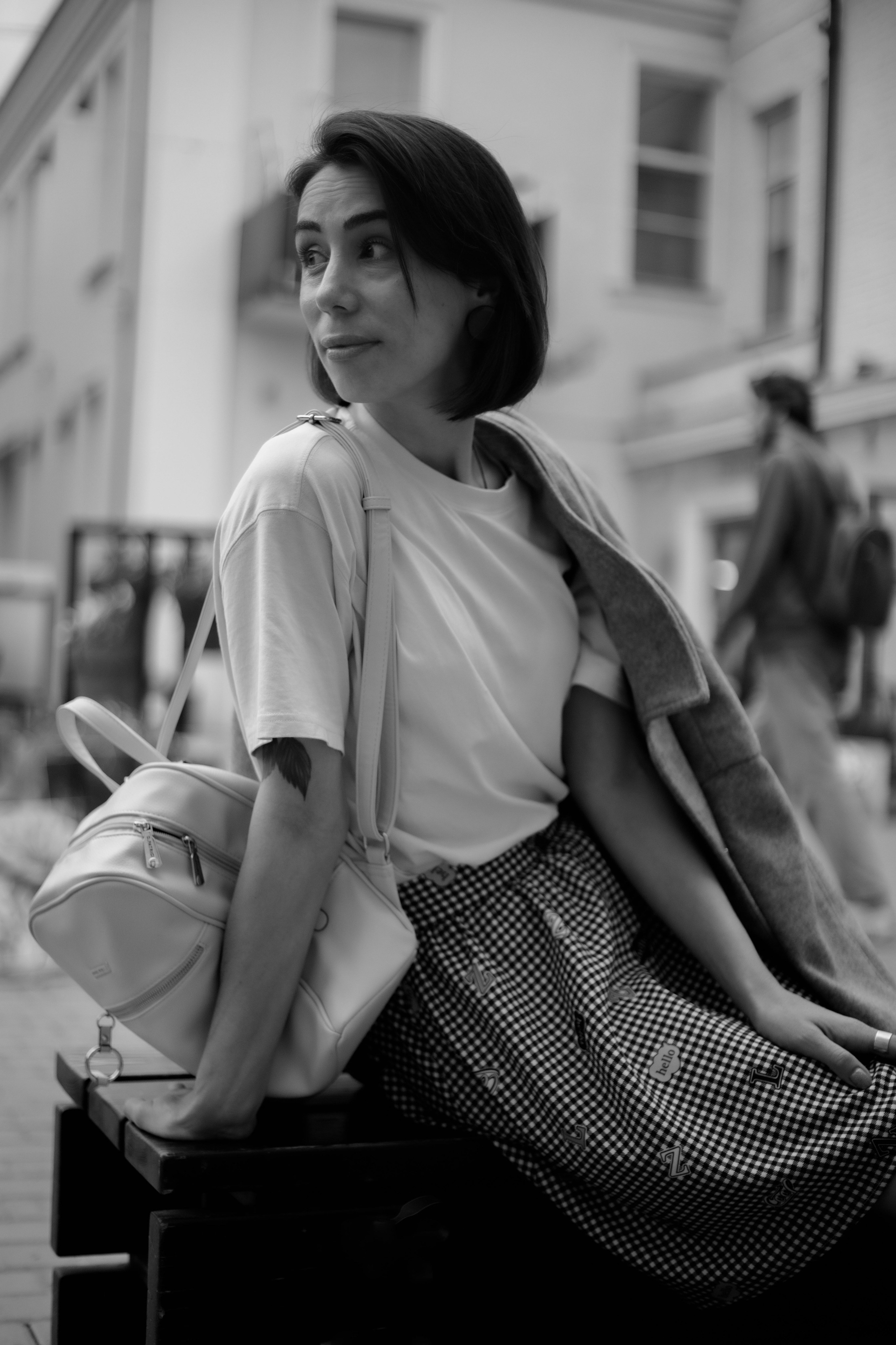 Катя в Каммергерском переулке. Фотограф Екатерина Козловская