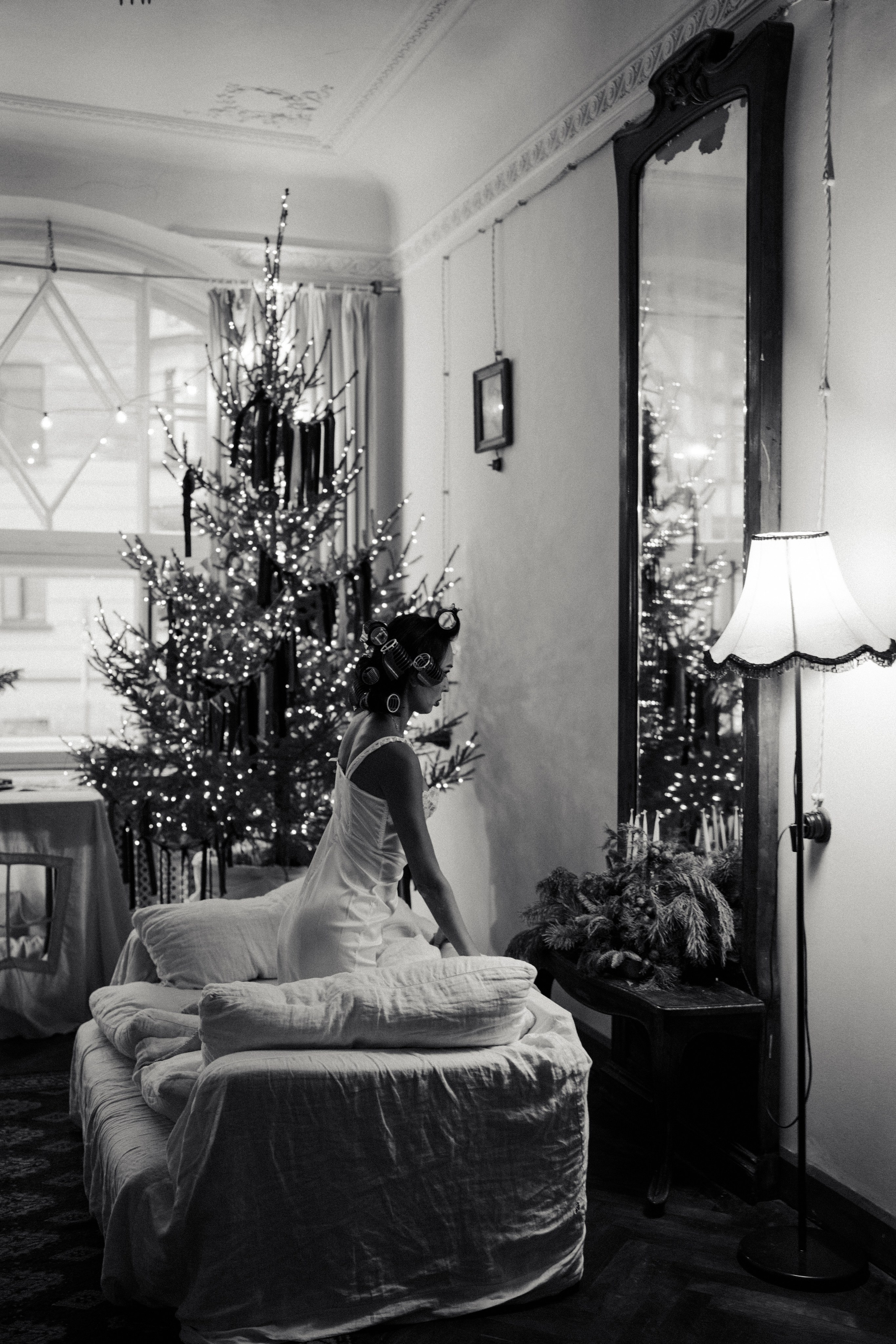 ФОТОСЕСИИЯ К НОВОМУ ГОДУ В АТМОСФЕРНОЙ СТУДИИВ ЦЕНТРЕ ПИТЕРАИ ВИНТАЖНЫЙ ОБРАЗ. Профессиональный фотограф, Санкт-Петербург — Виктория Богомолова