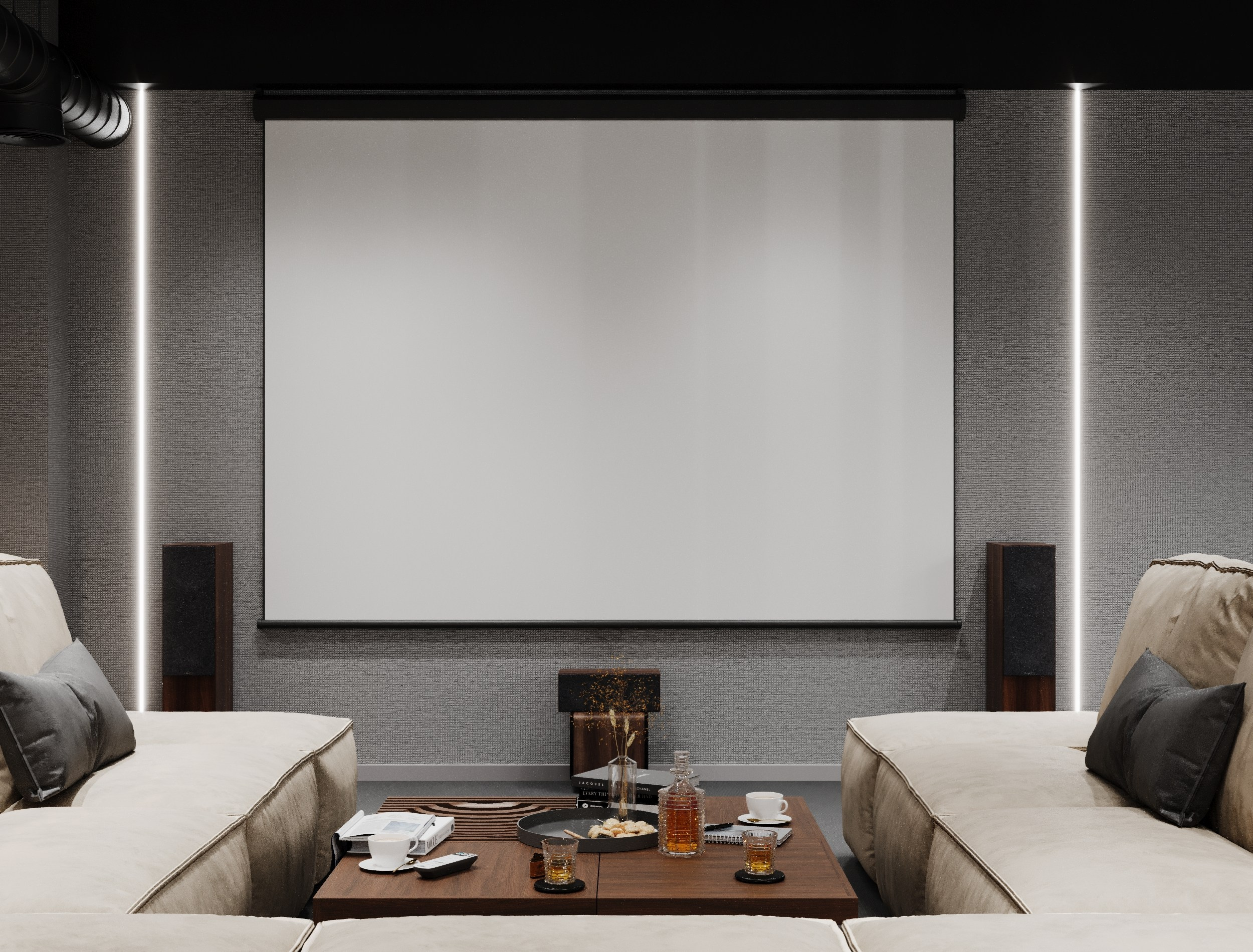 Кинотеатр-переговорная. 3D визуализатор в Москве Сердюк Владислав