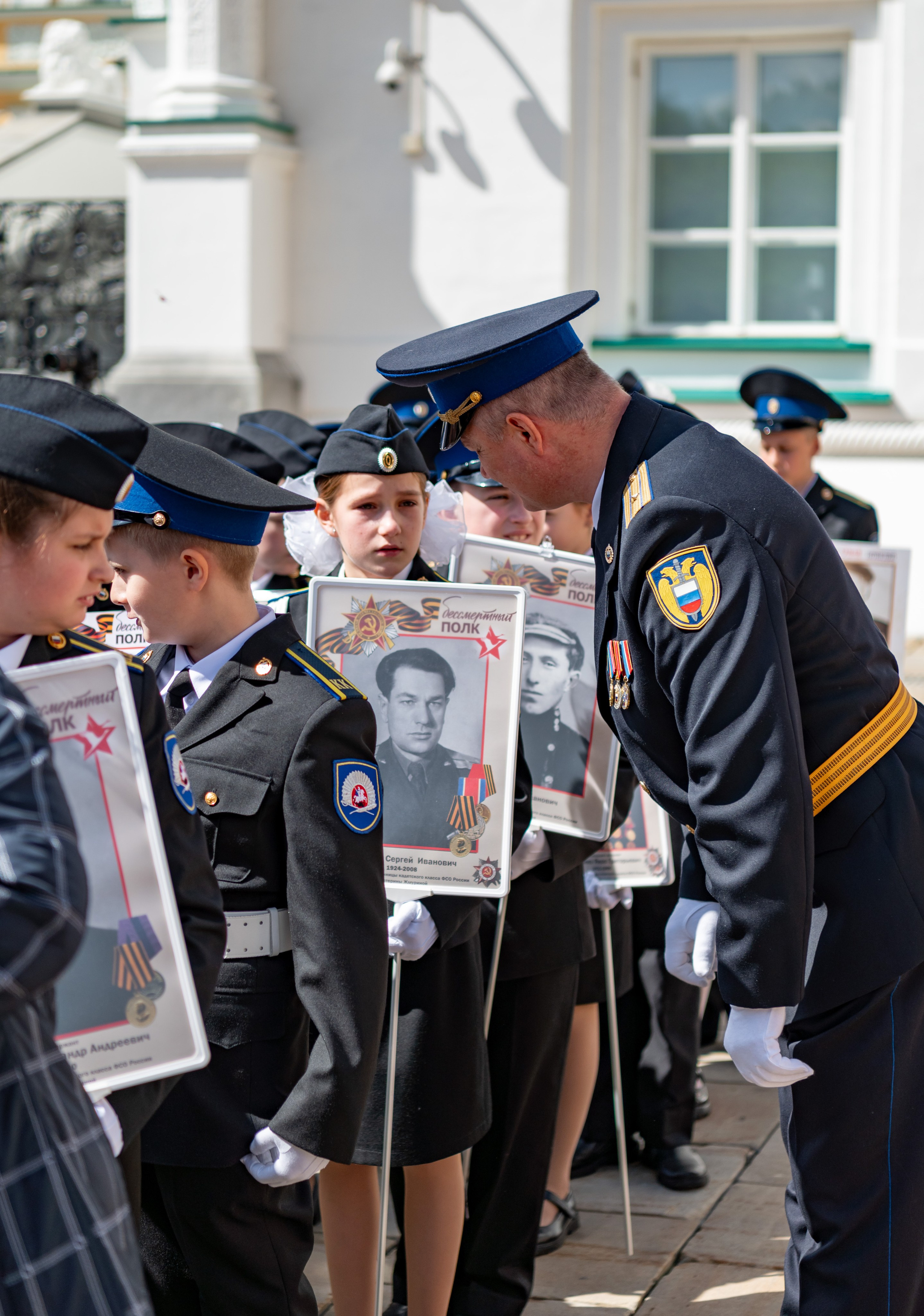 Фотосессия Присяги кадетов «Школа 1231 им. В. Д. Поленова». Детский и семейный фотограф г. Москва Оксана Катаджи