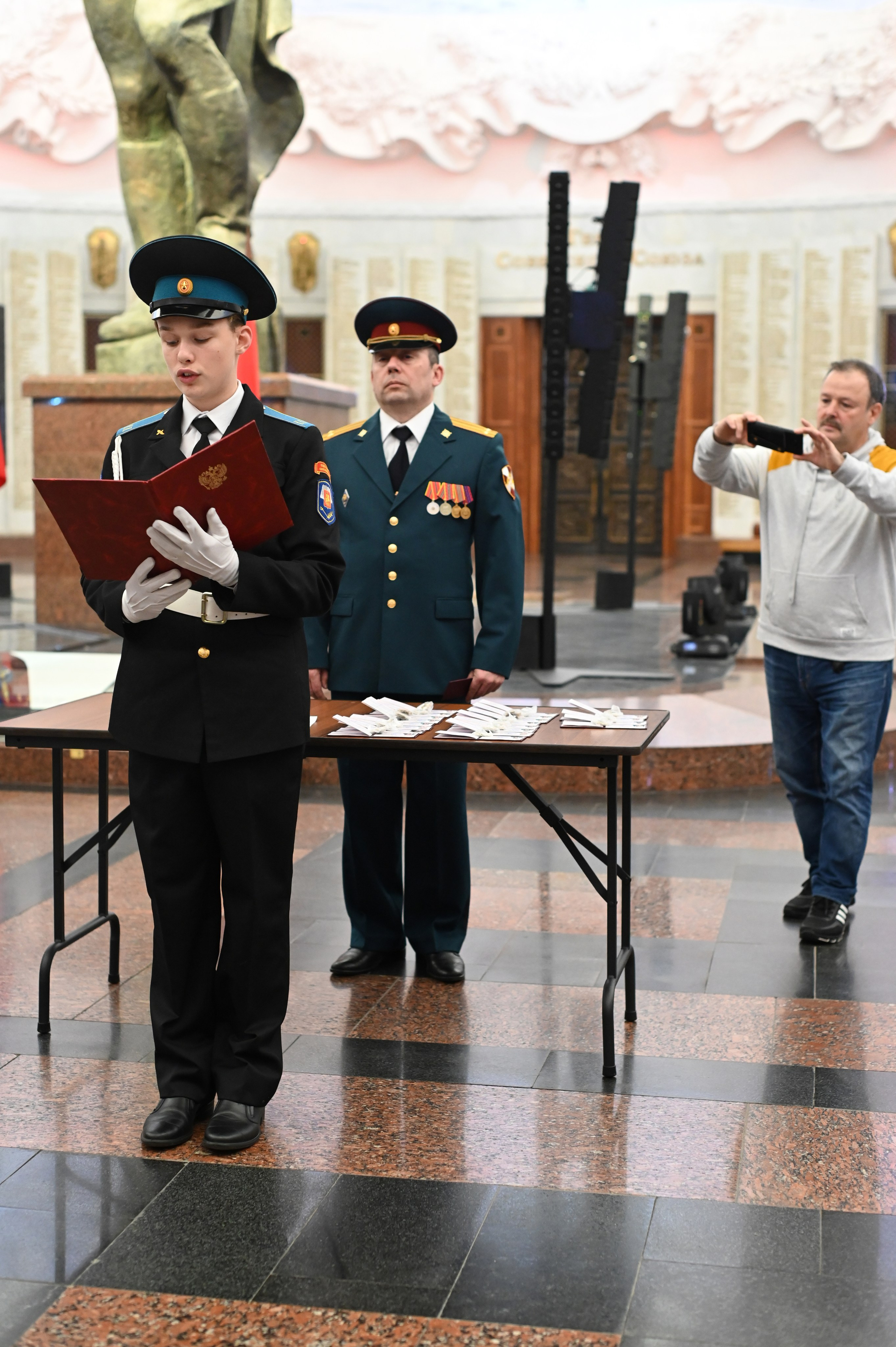 Присяга Поклонная Гора. Детский и семейный фотограф г. Москва Оксана Катаджи