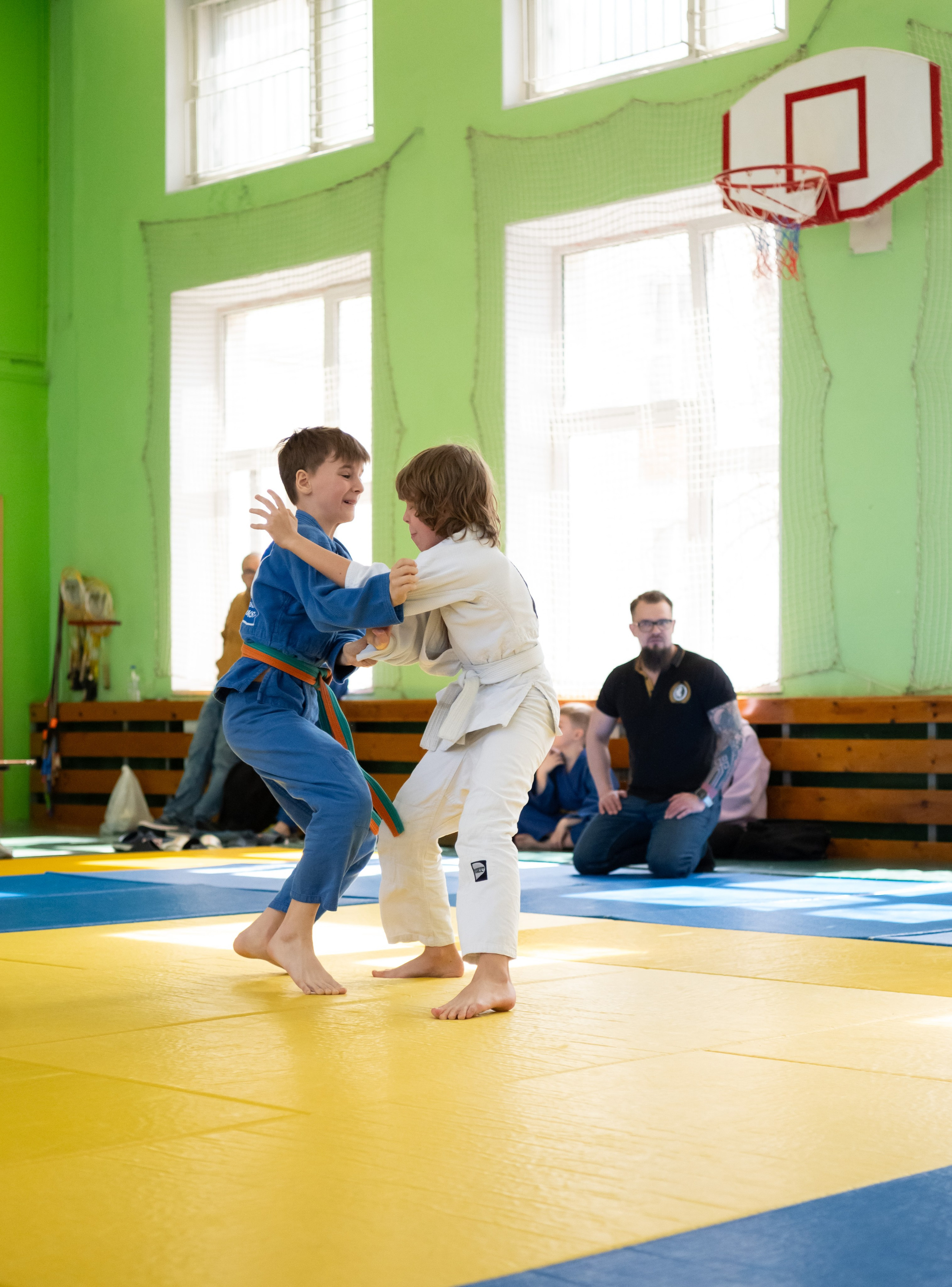 Спортивные соревнования по Дзюдо. Детский и семейный фотограф г. Москва Оксана Катаджи