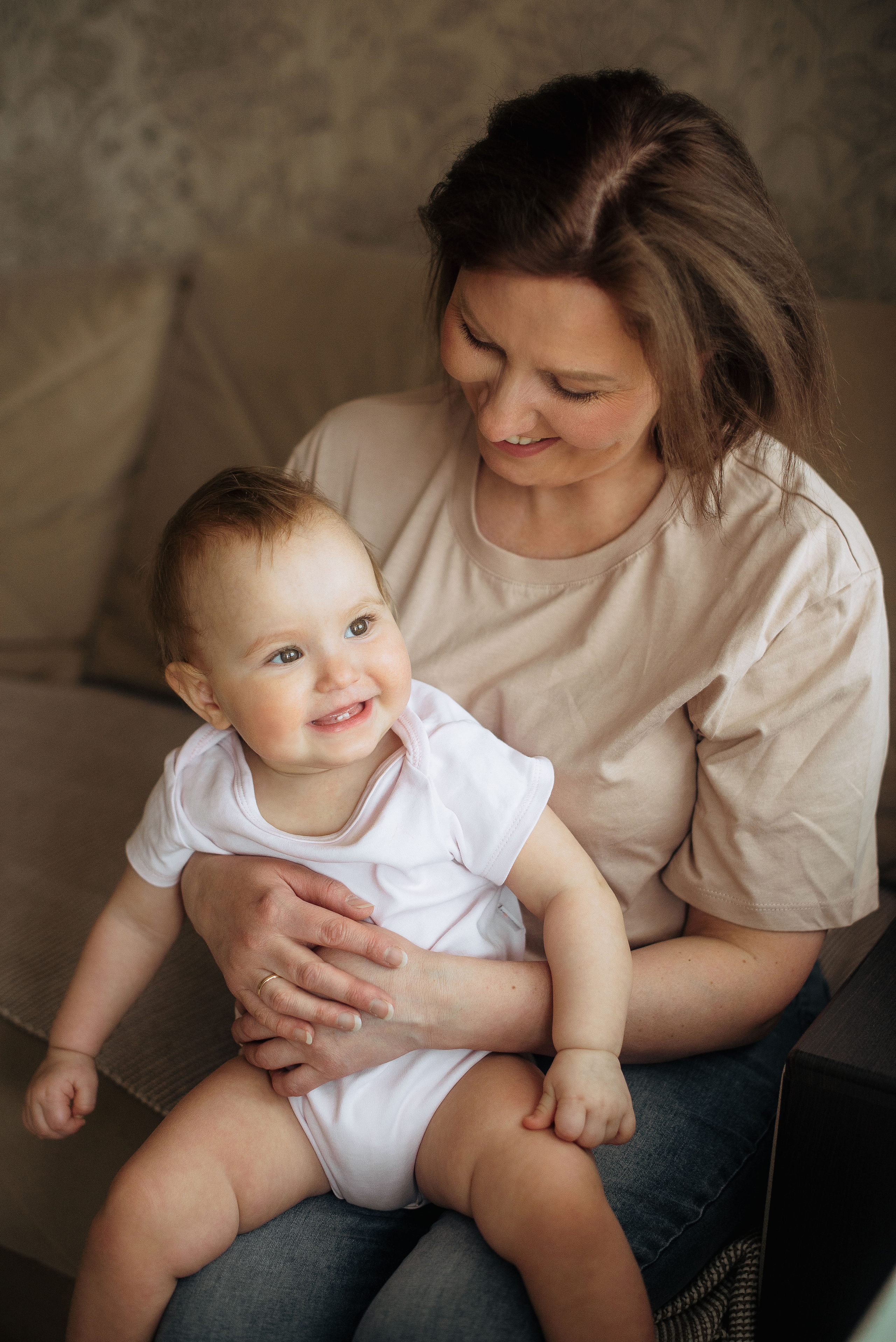 Домашняя съёмка годовасия. Семейный фотограф в Домодедово и Москве Елена Пичугина