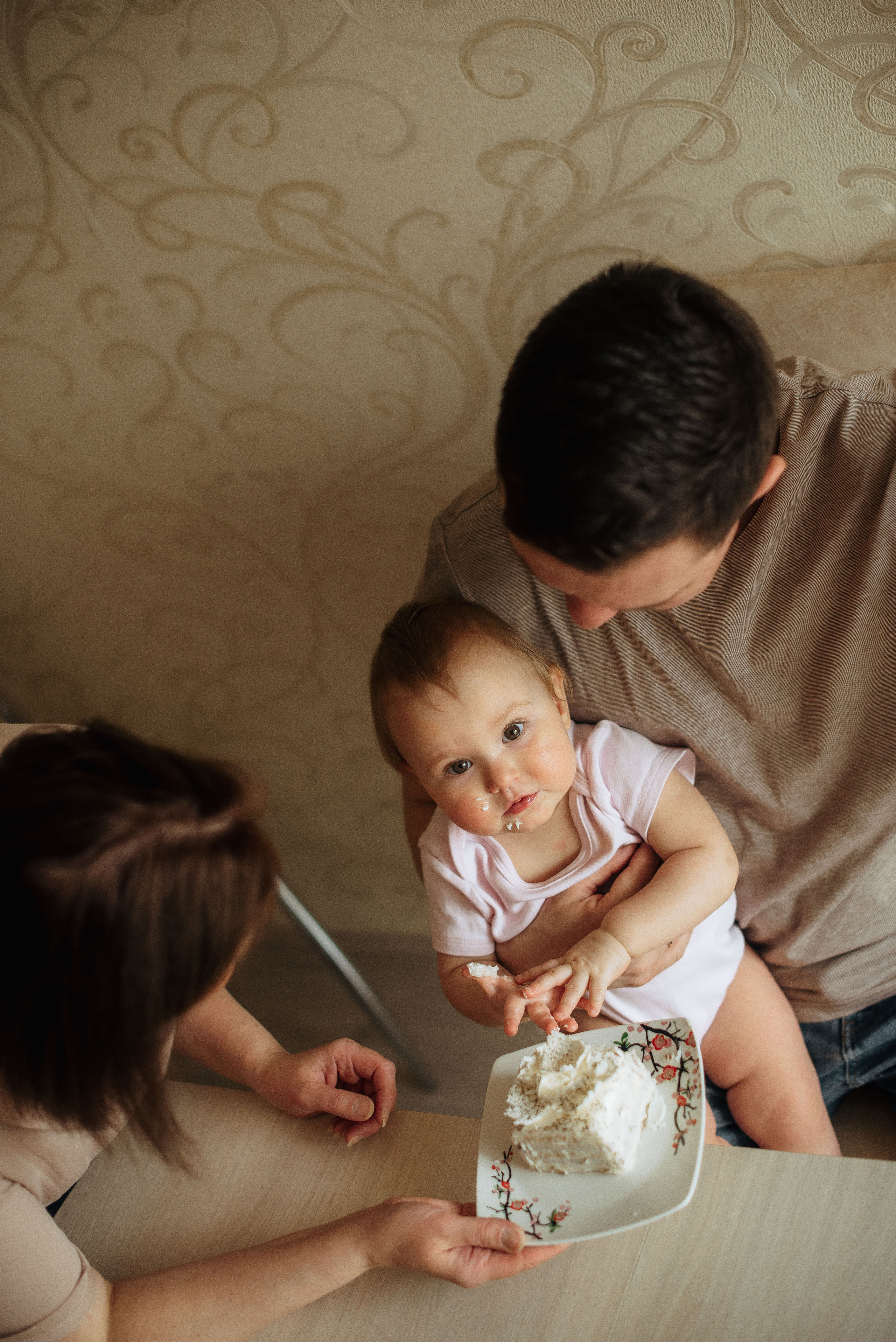 Домашняя съёмка годовасия. Семейный фотограф в Домодедово и Москве Елена Пичугина
