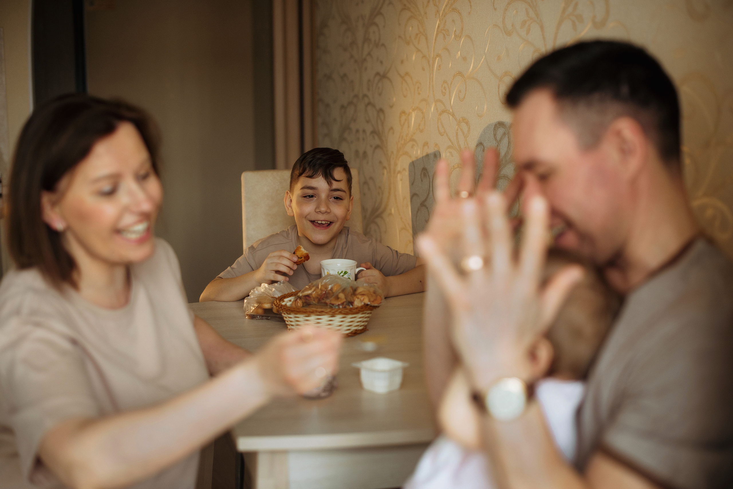 Домашняя съёмка годовасия. Семейный фотограф в Домодедово и Москве Елена Пичугина