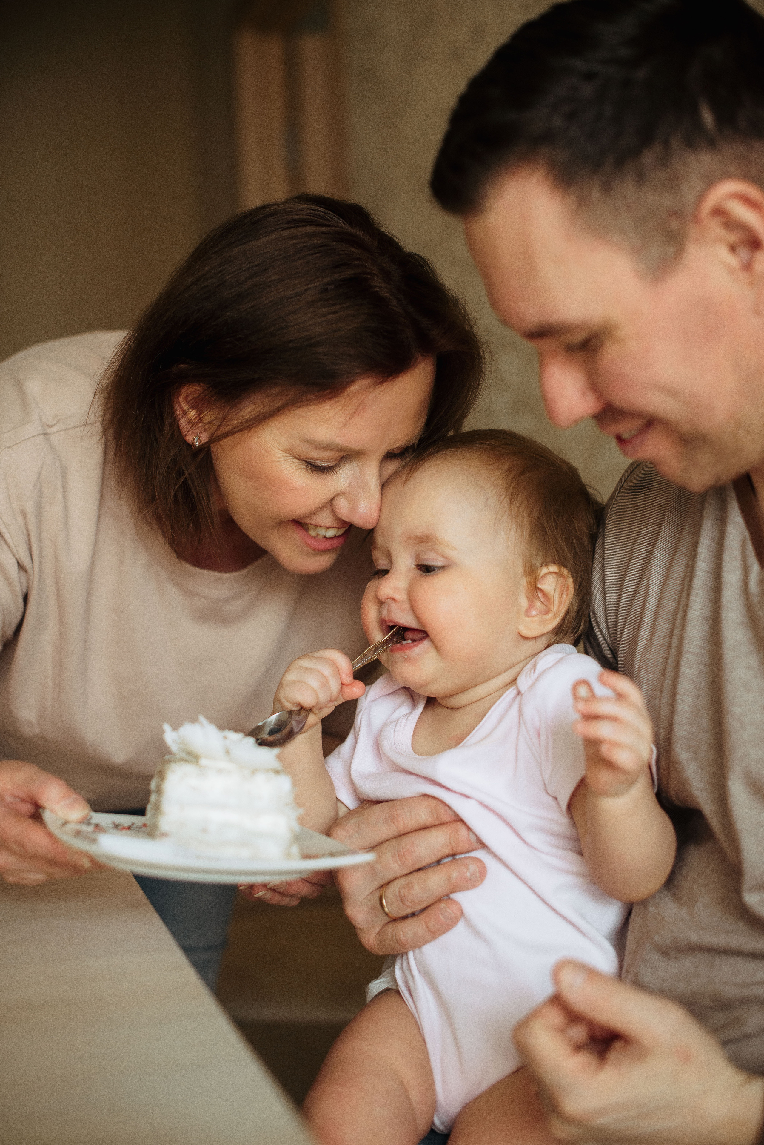 Домашняя съёмка годовасия. Семейный фотограф в Домодедово и Москве Елена Пичугина