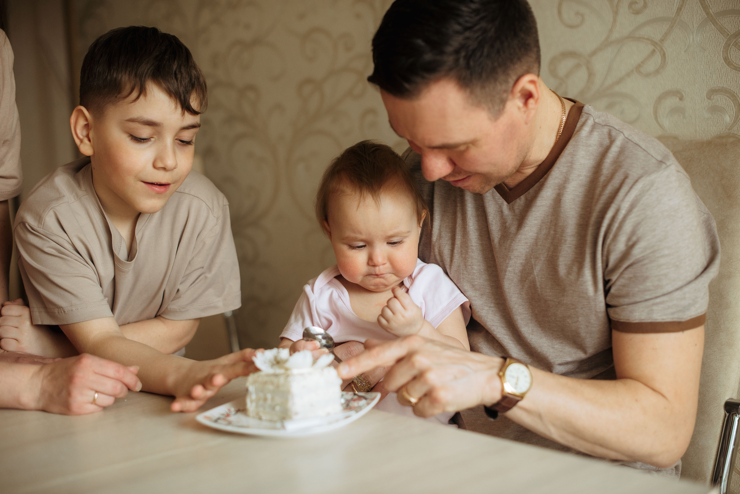 Домашняя съёмка годовасия. Семейный фотограф в Домодедово и Москве Елена Пичугина