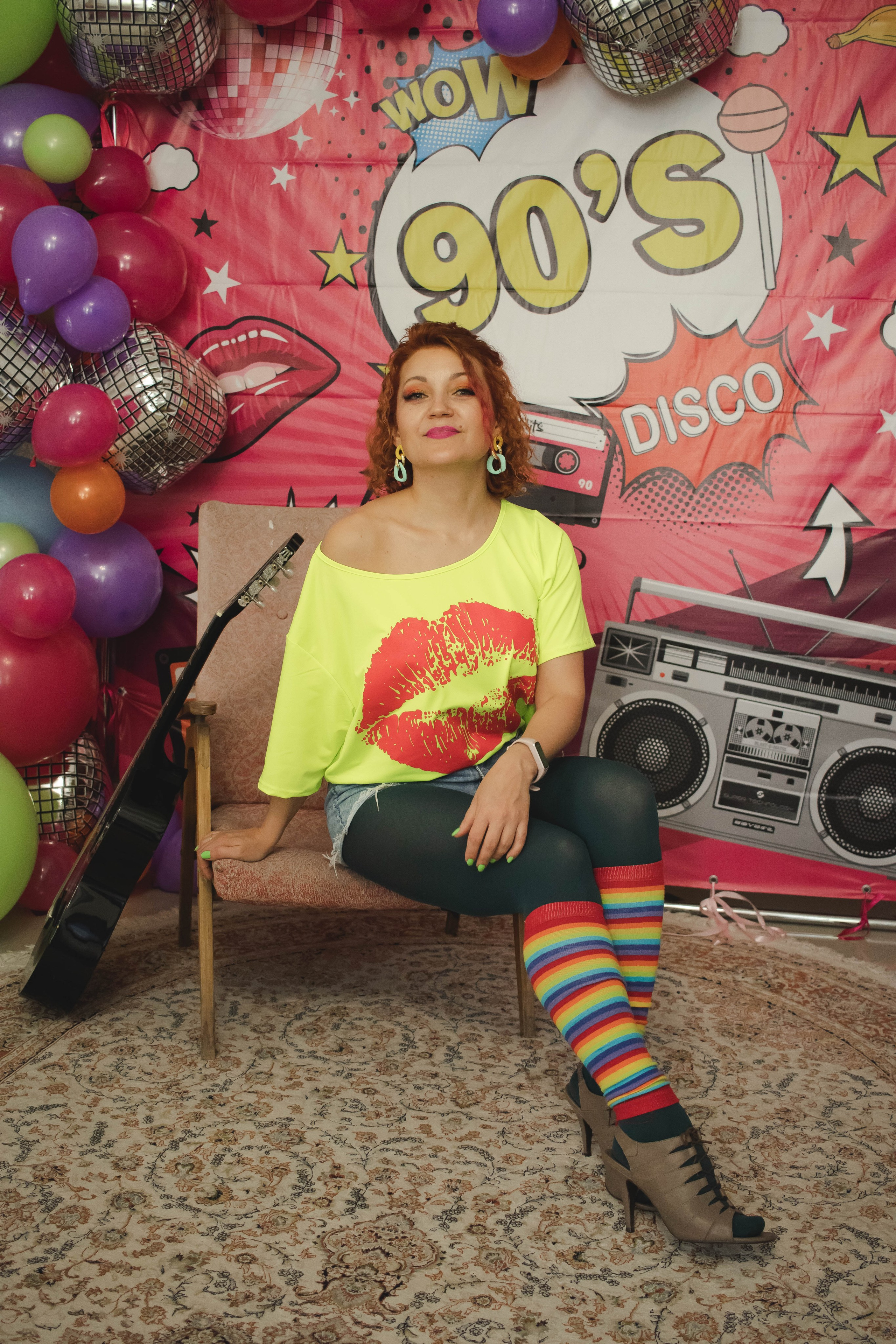 Девишник в стиле 90-х. Семейный и детский фотограф Зеленоград Кудашова Наиля