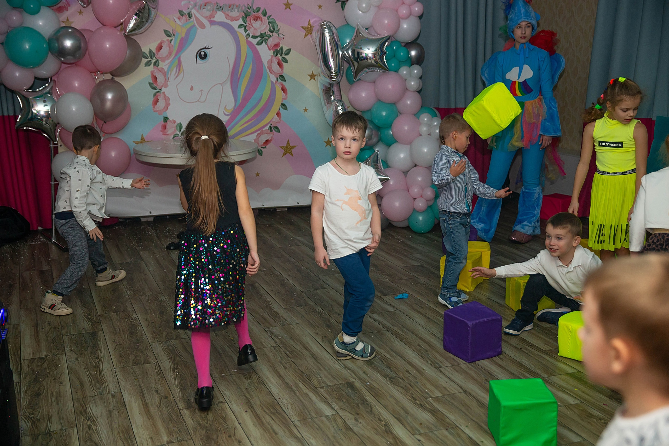 День рождения единорог. Семейный и детский фотограф в Нижнем Новгороде