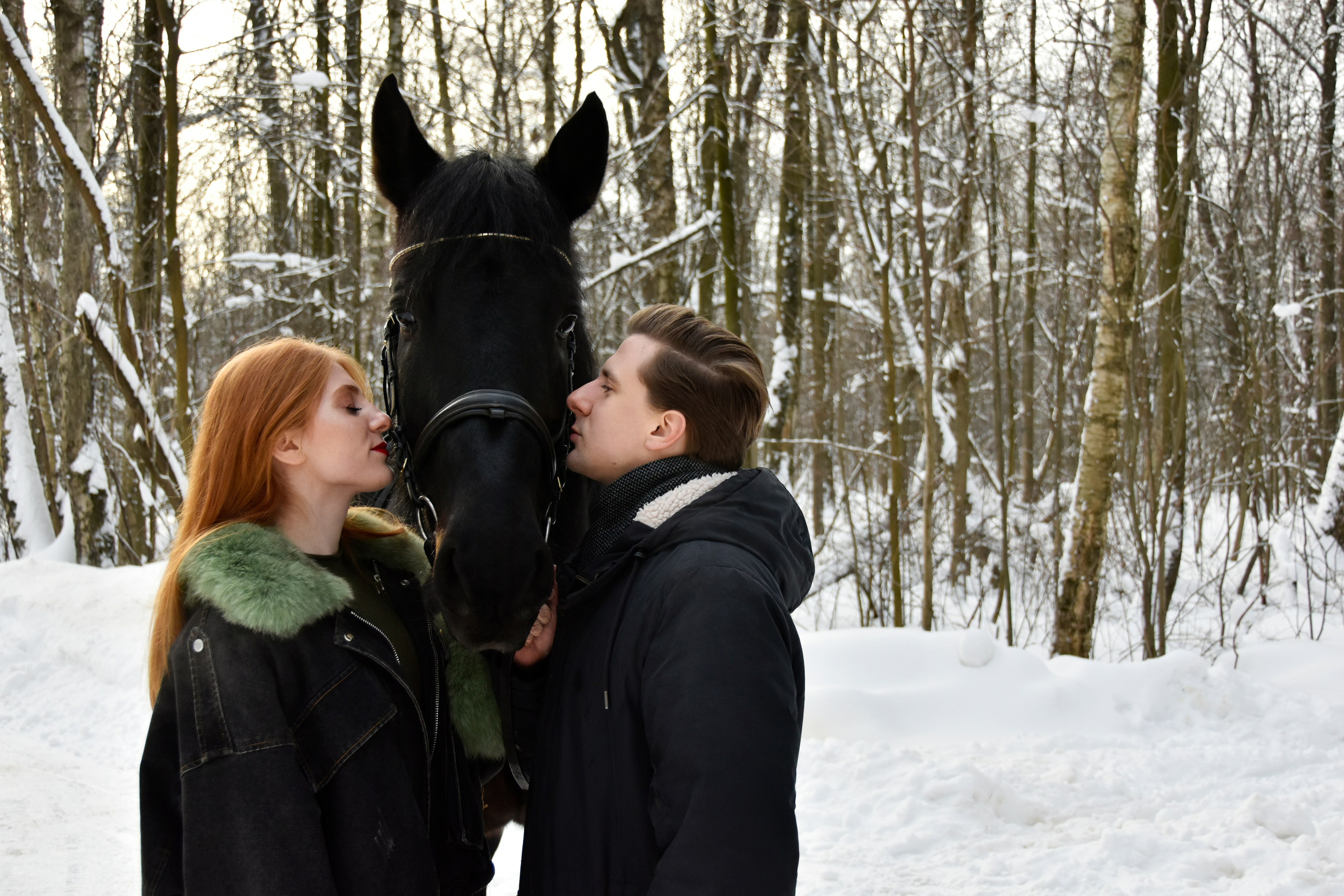 Данила и Ила. Фотосессия. Конный фотограф Москва