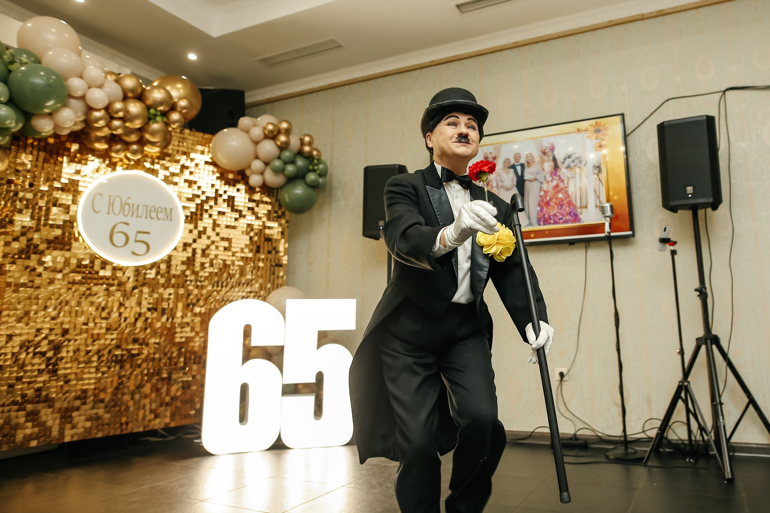 Юбилей Сергея 65 лет 8 марта 2025 г. Свадебный ведущий в Москве Саксофон на свадьбу