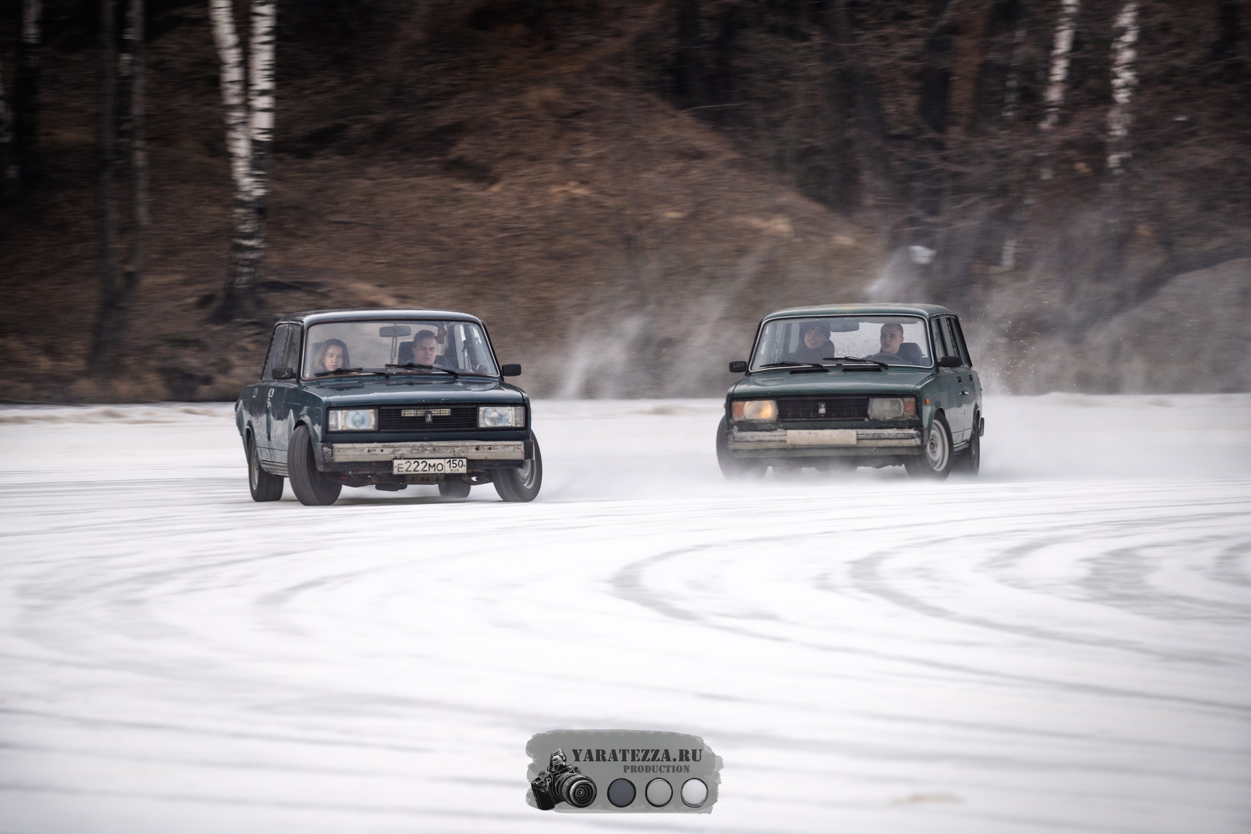 Тренировочный день на ледовой трассе. Yaratezza production