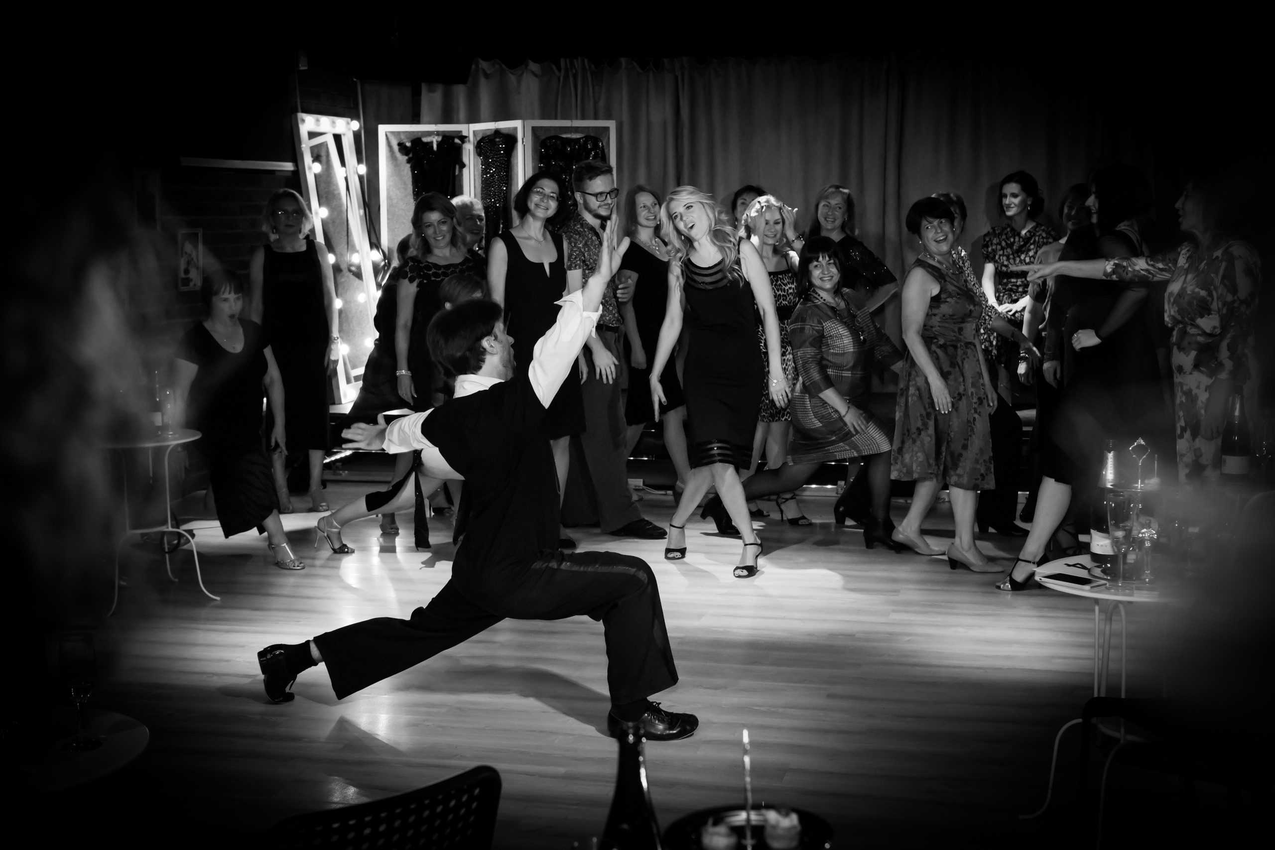 Фото с милонги. Фотограф Вадим Тренин — аналоговая ретрофотосъемка, танго-фотография,