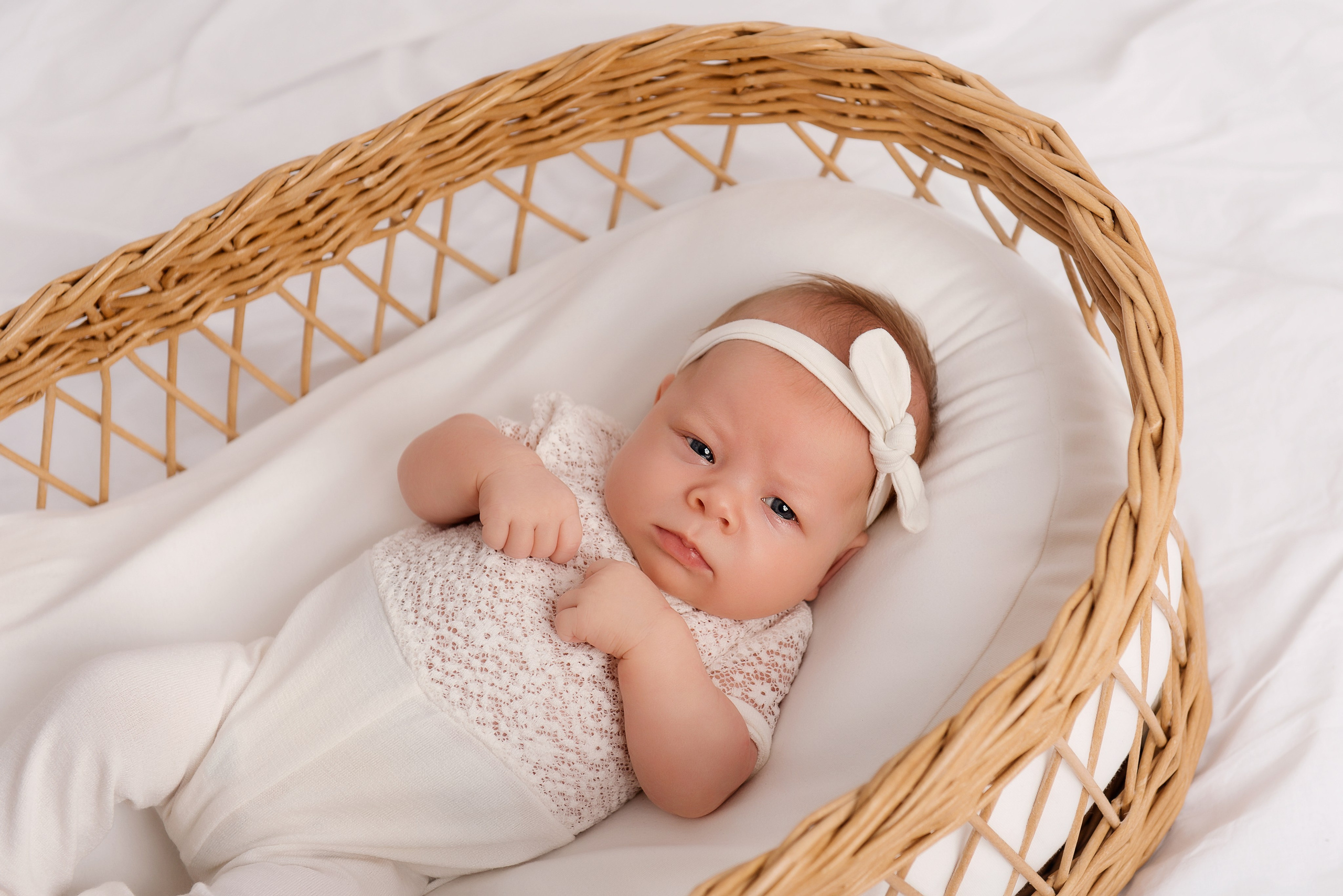 Малышке 1,5 месяца. Детский фотограф в Долгопрудном и Москве