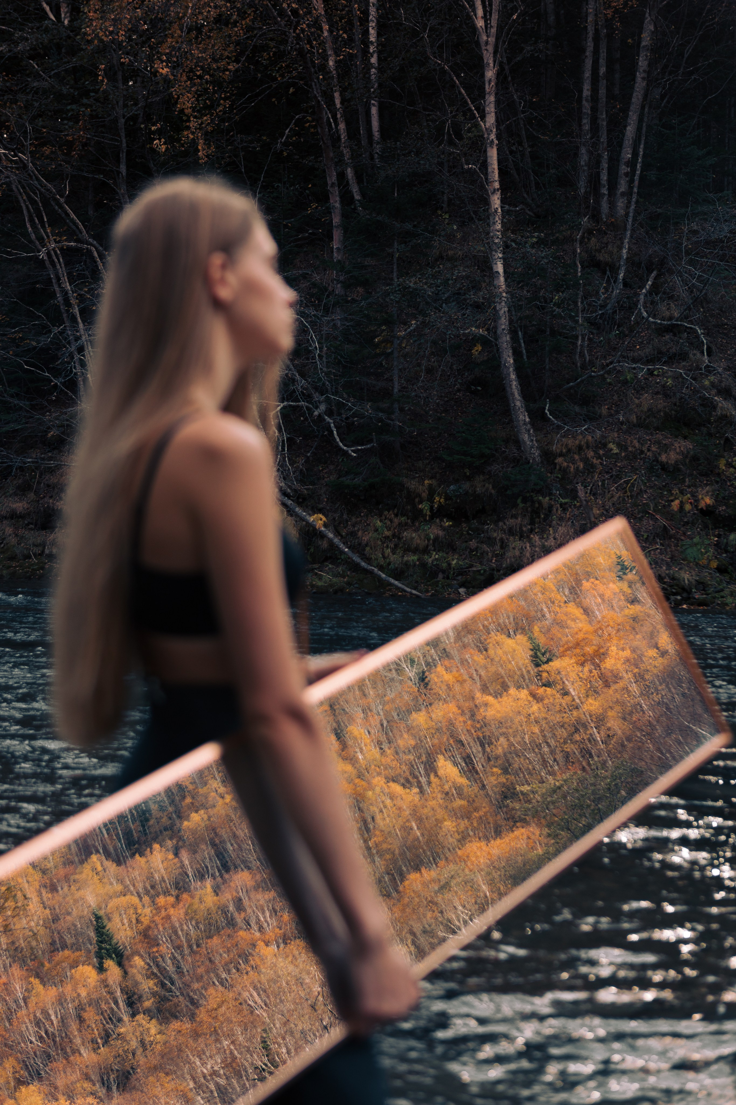 Отражение. Фотограф Сахалин