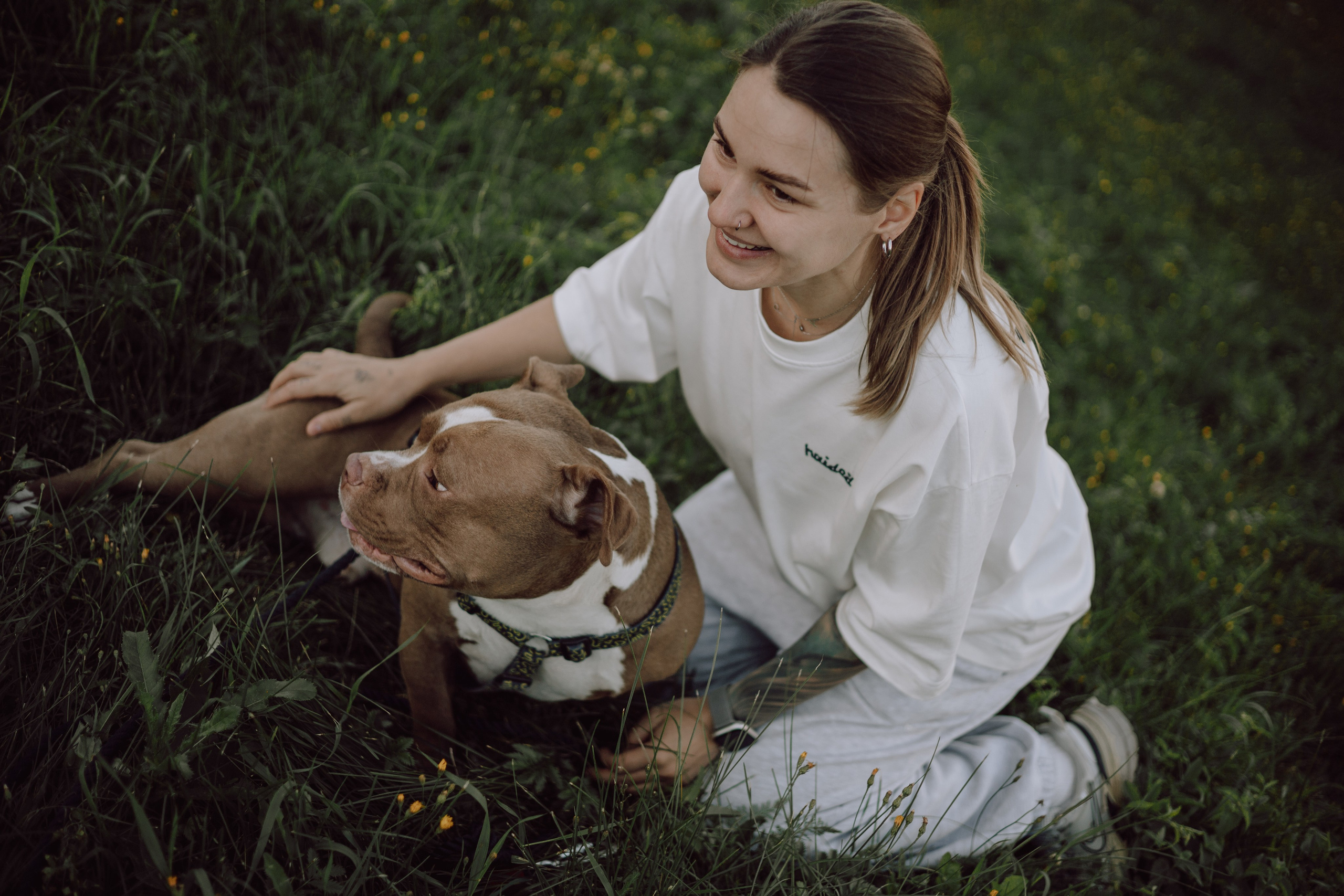 Анжела & Арес. Фотограф — анималист •love-story•|Санкт-Петербург