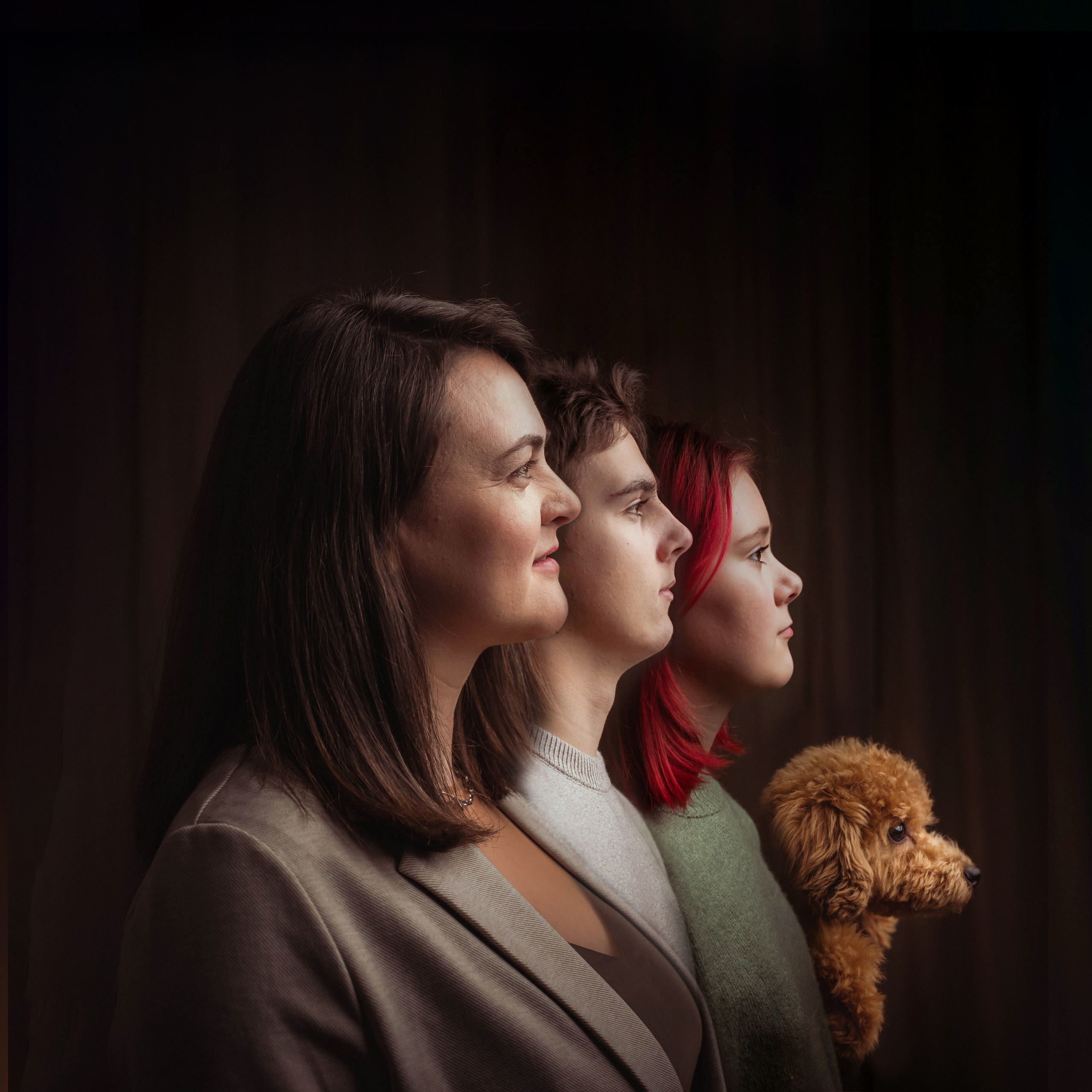 Оля, Саша, Ксюша и Тео. Портретный фотограф Мария Шарко