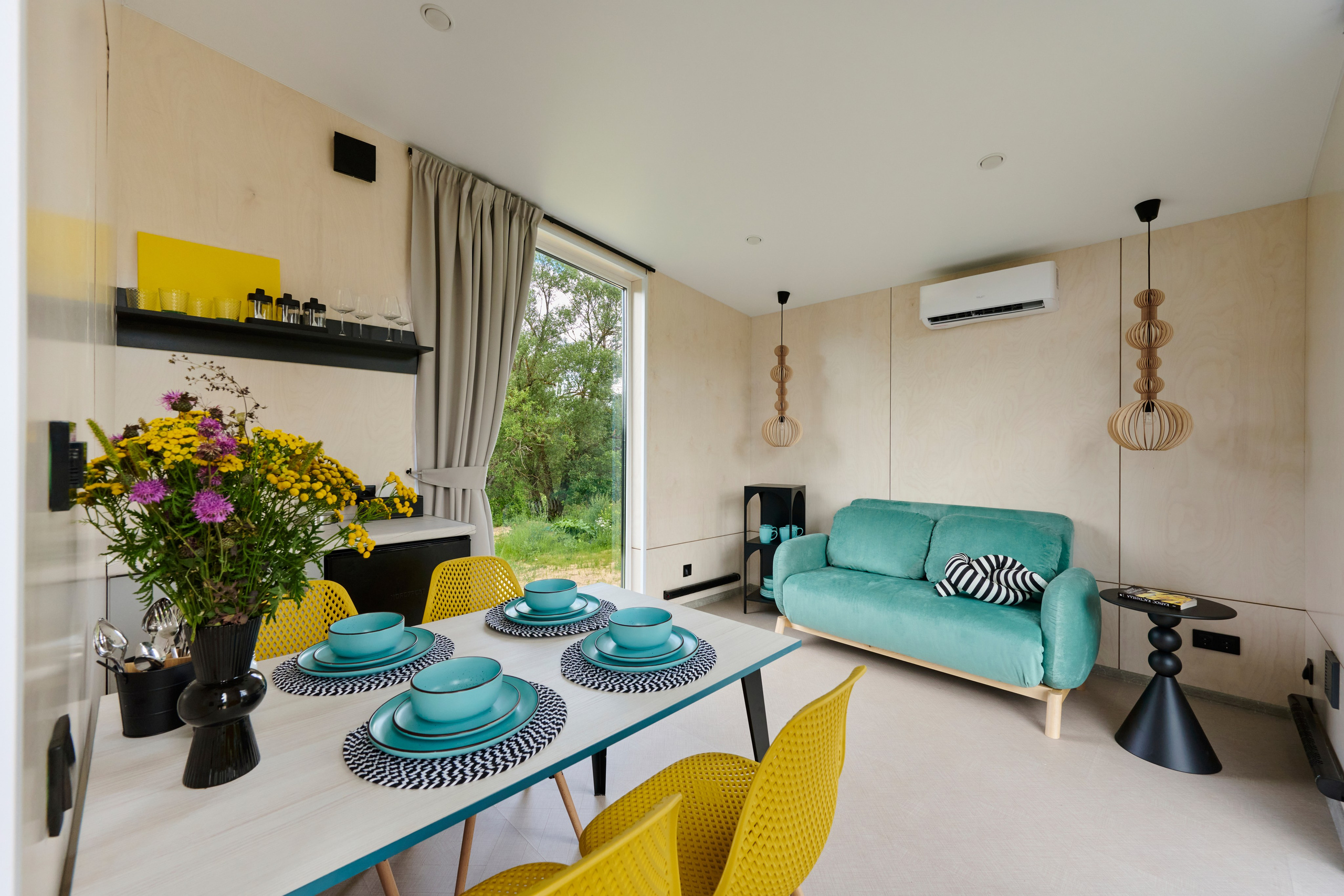 Модульный дом у Оки: интерьер и экстерьер — кейс | Свободный продакшн. Интерьерный и архитектурный фотограф Москва и МО. Свободный Роман