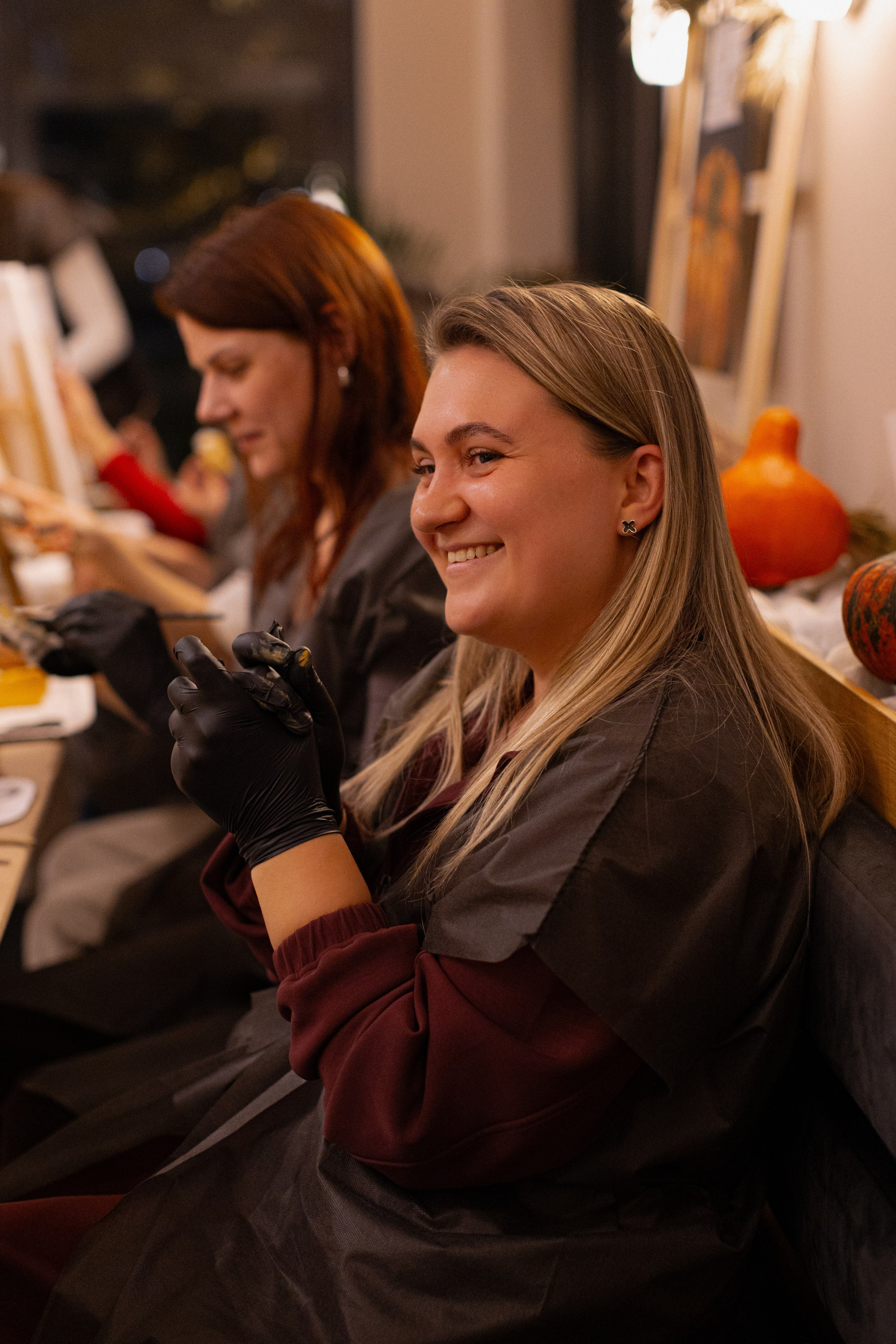 МК Тыква в кафе Здрасте. Анастасия Ракчеева Художник