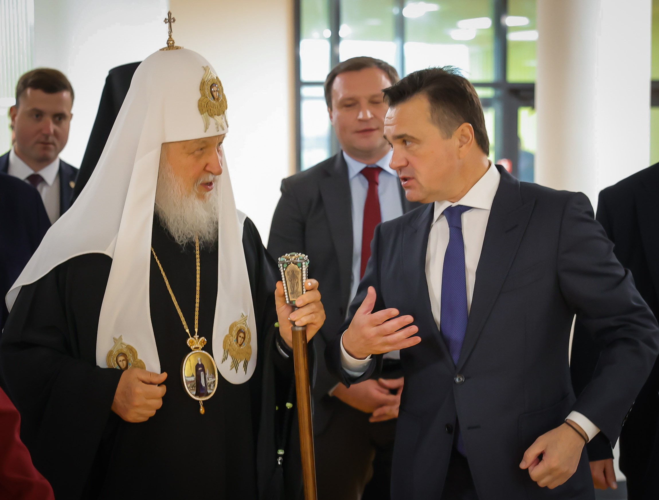 Андрей Воробьев, Патриарх Кирилл и Анна Цивилева