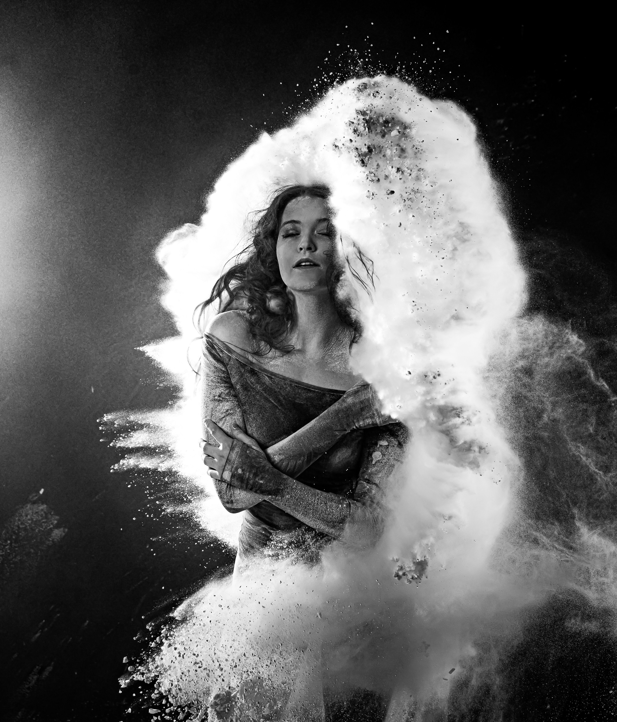 Фотопроект с мукой. Профессиональный фотограф в Москве Марина Григорьева