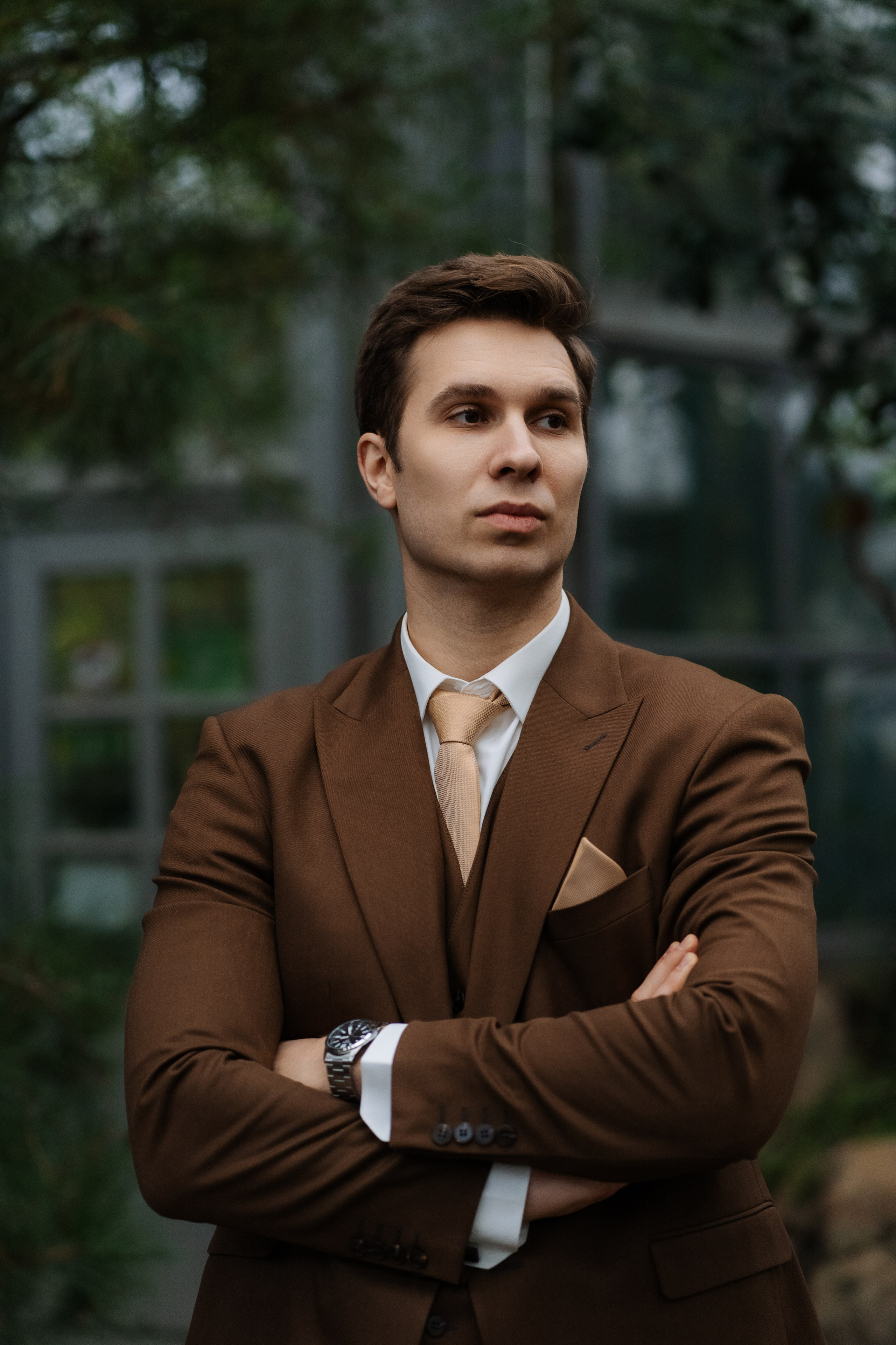 Свадебная фотосессия в оранжерее, Москва. Свадебный фотограф в Москве Анна Полушина