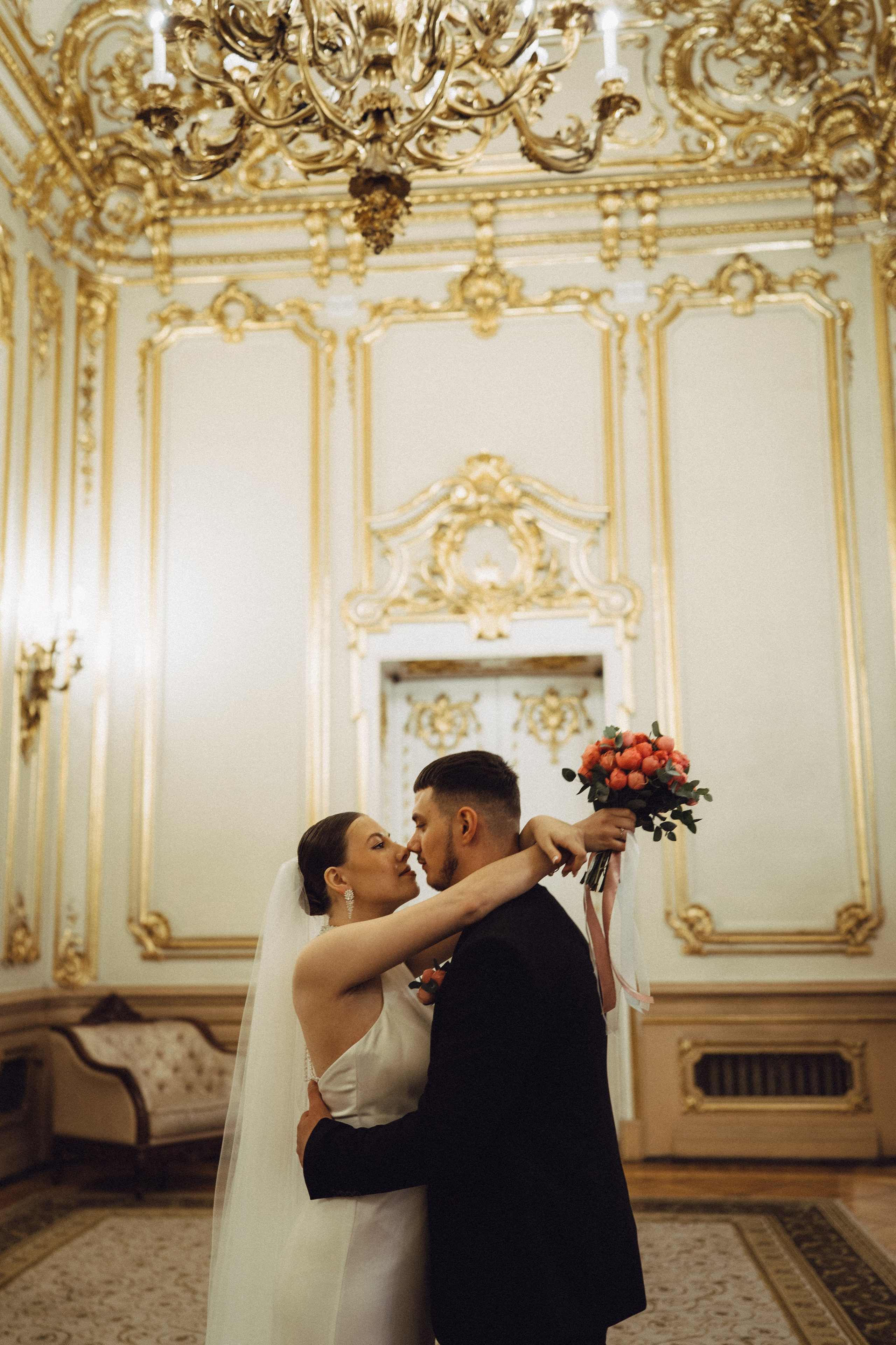 СВАДЕБНАЯ СЬЕМКА В ПЕВОМ ДВОРЦЕ БРАКОСОЧЕТАНИЯ. Профессиональный фотограф, Санкт-Петербург — Виктория Богомолова