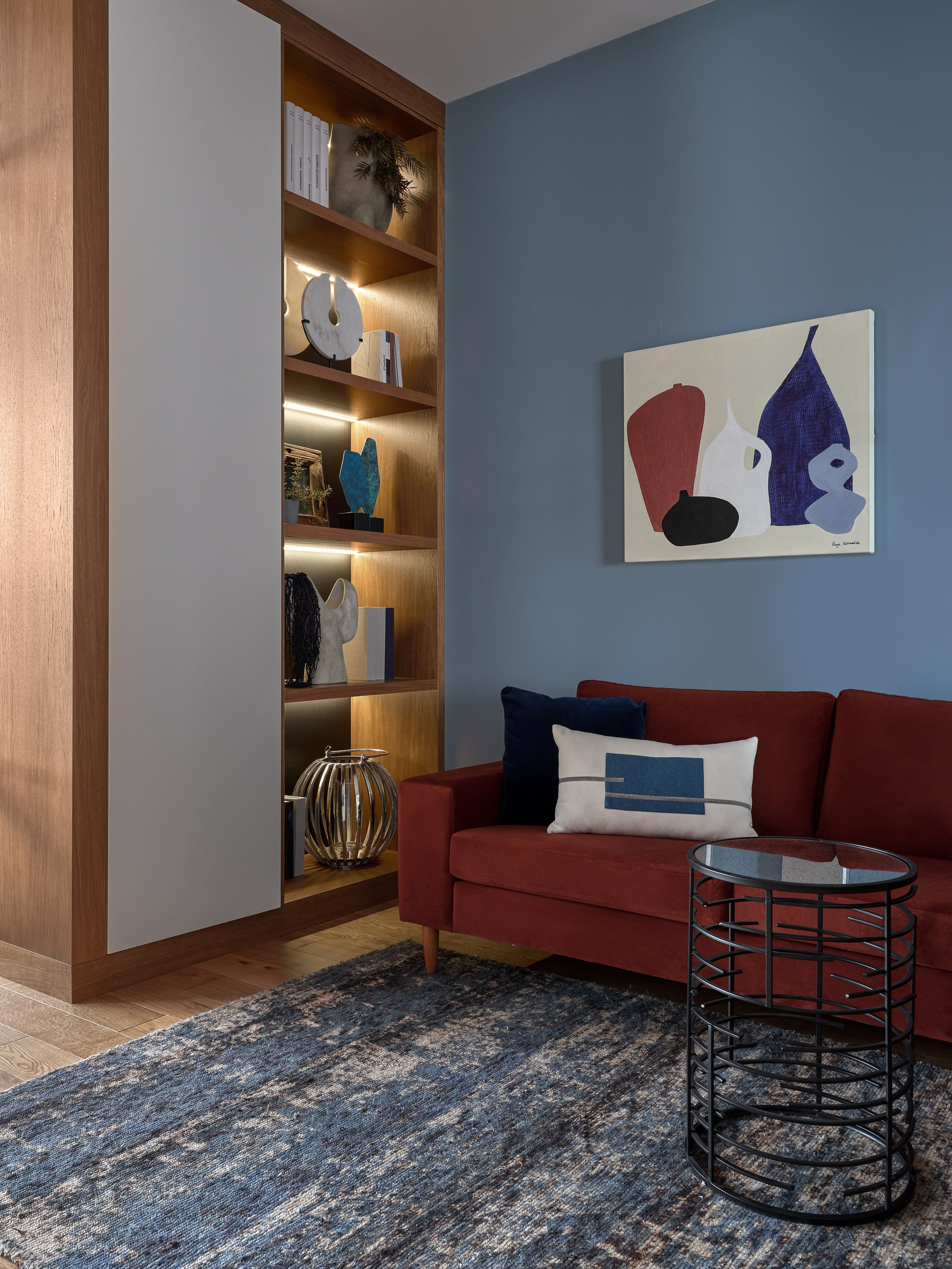 Интерьер с элементами джапанди. Фотограф Наталья Вершинина