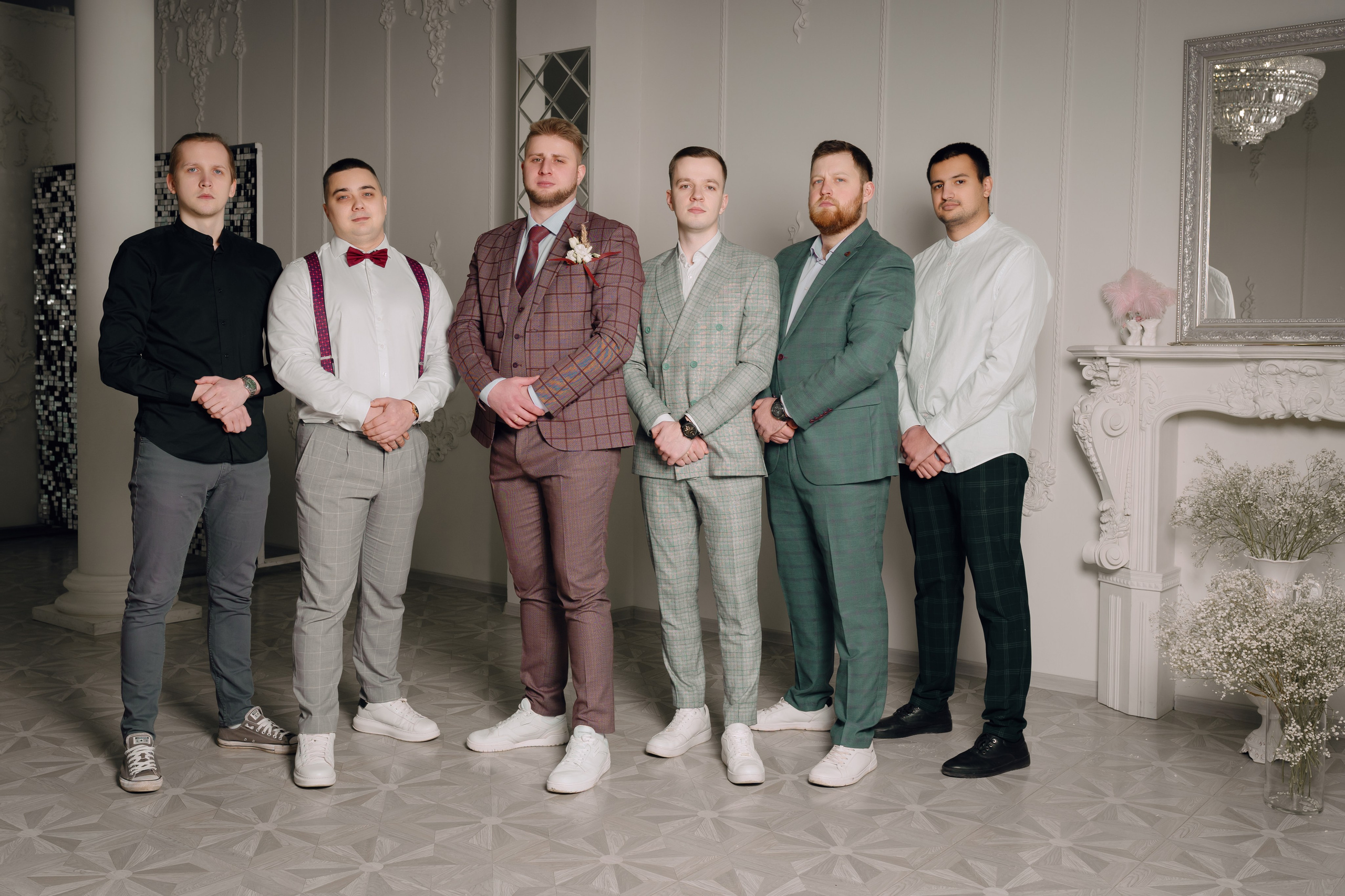 Свадебная фотосессия в студии. Фотограф Ким Наталья в Красноярске