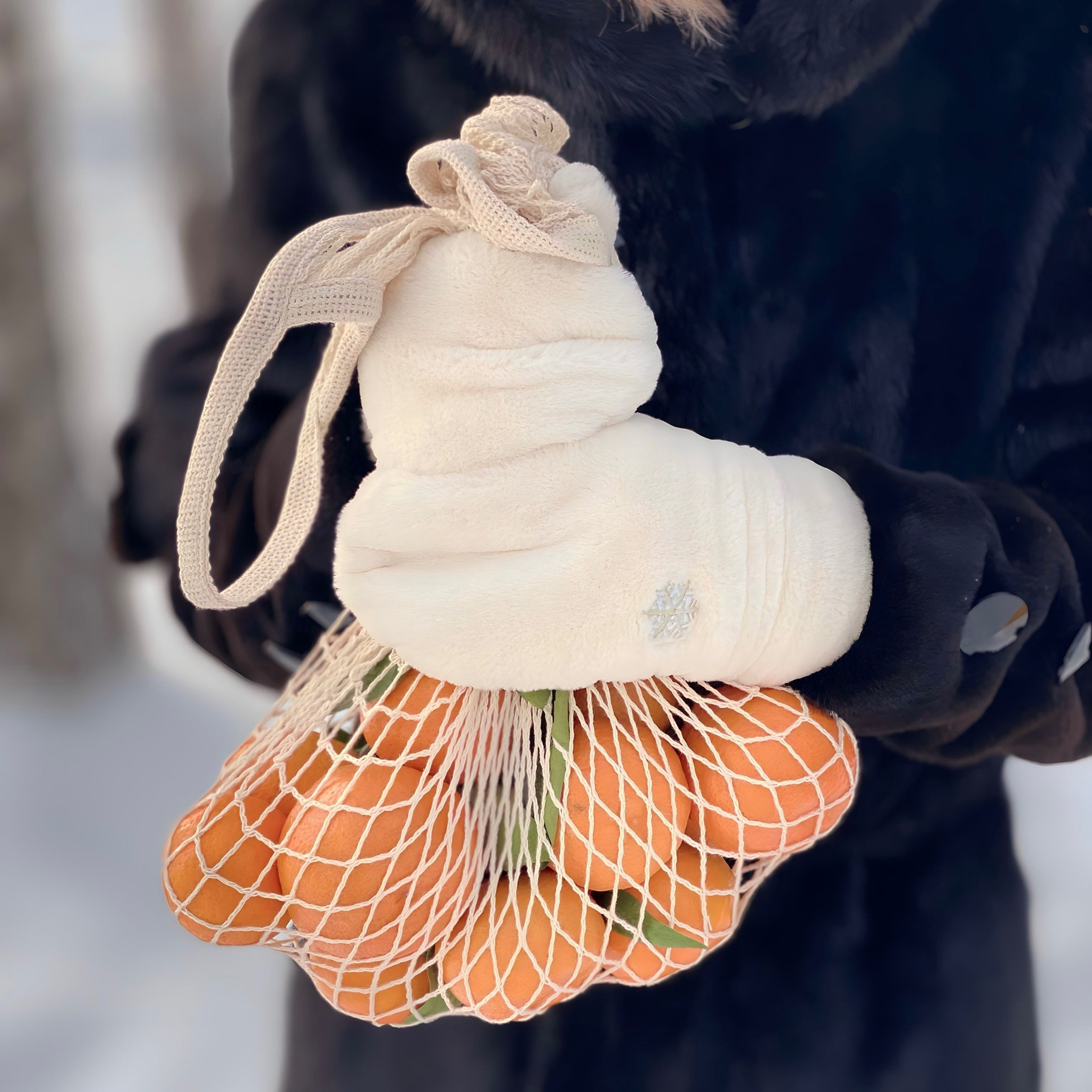 Зимний фотопроект с мандаринами. Фотограф Екатеринбург Екатерина Красноперова