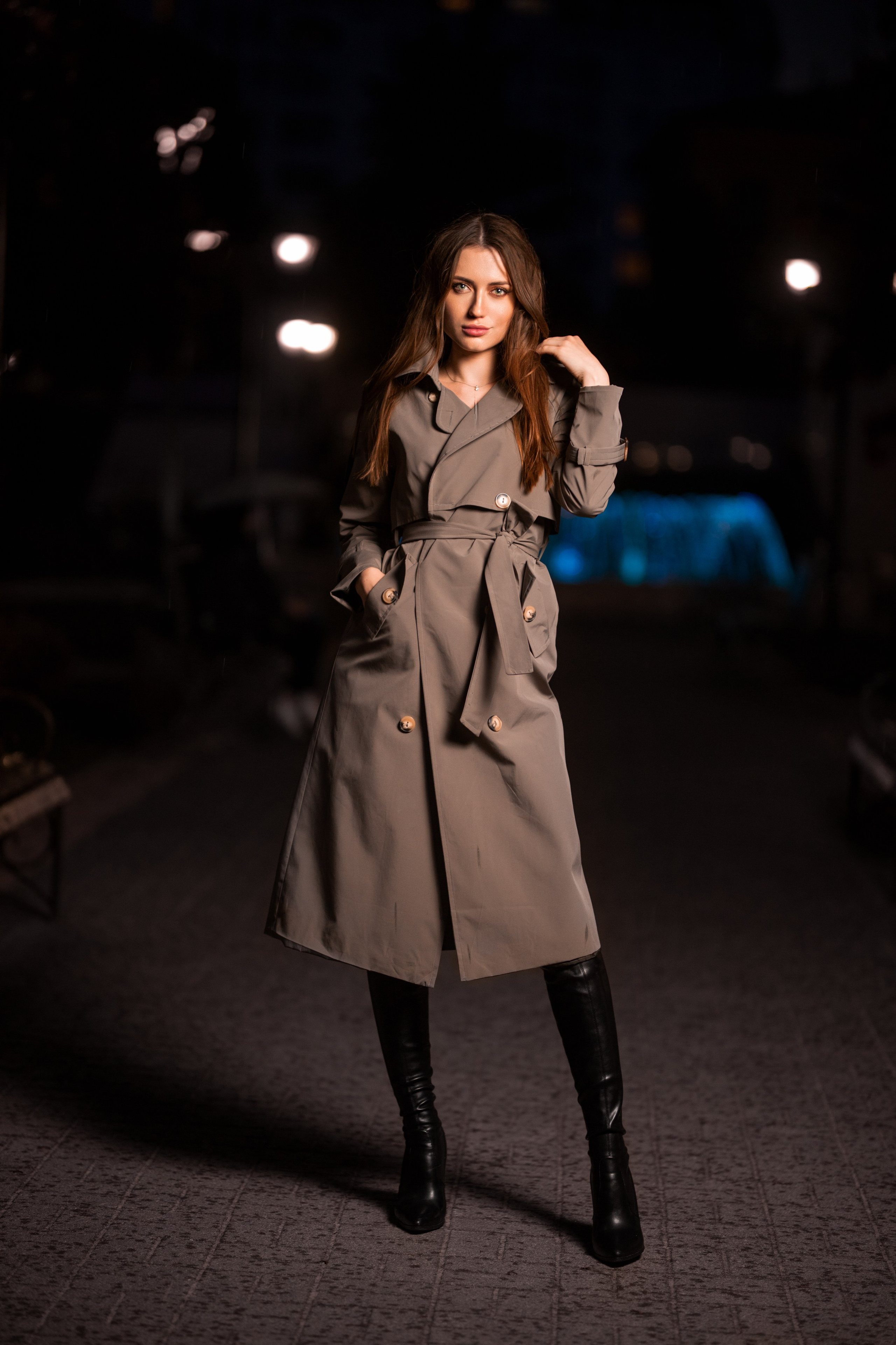 Вечерний уличный фотосет с Анастасией в формате для «себя»