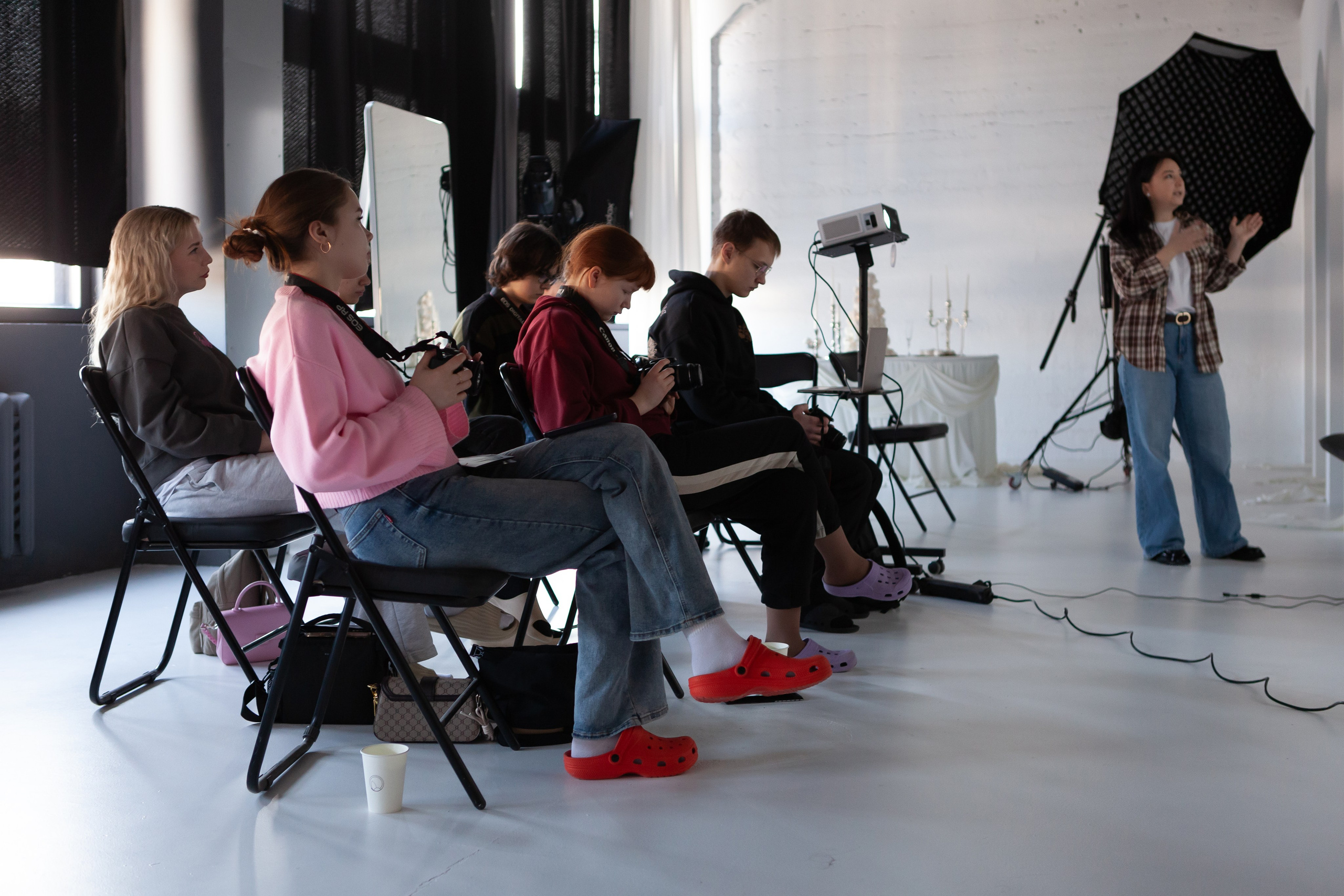 МК по портретной съёмке для новичков. Фотошкола Екатеринбург Lectory 4.06