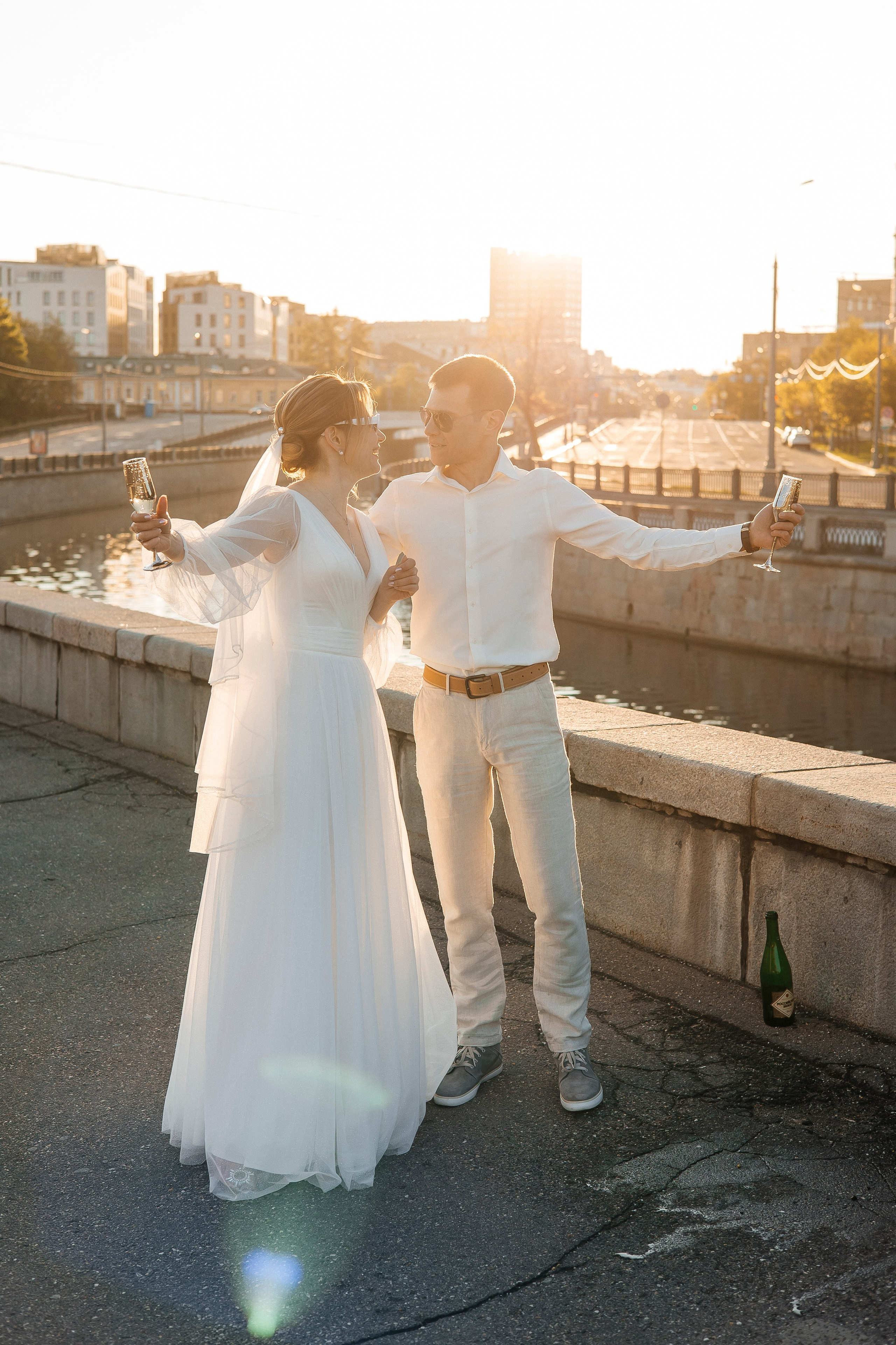 Серафима и Федор (на рассвете). Фотограф в Москве Екатерина Потапова