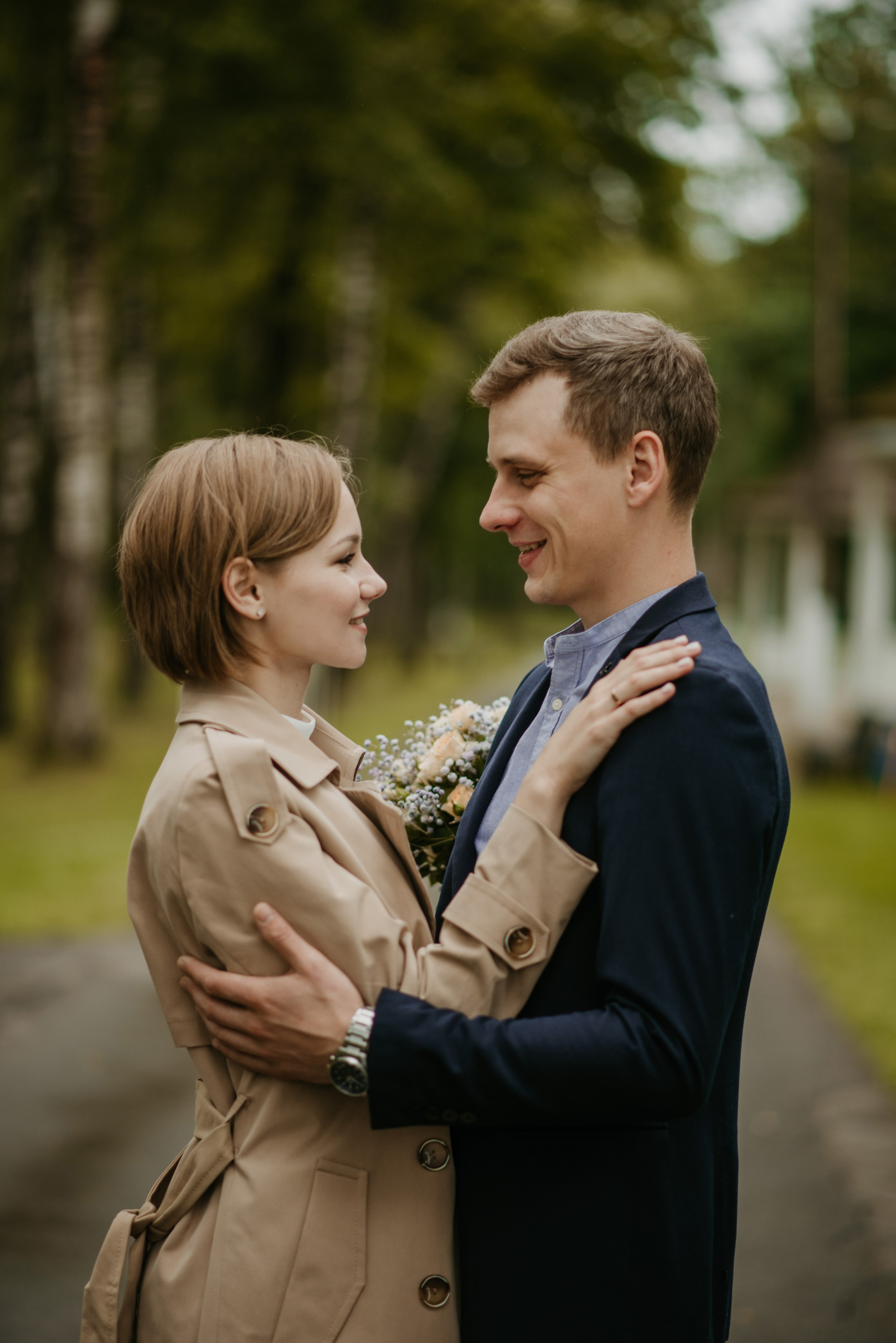 Лиза и Серёжа. Свадебный, семейный и портретный фотограф в Суворове Анастасия Седыкин