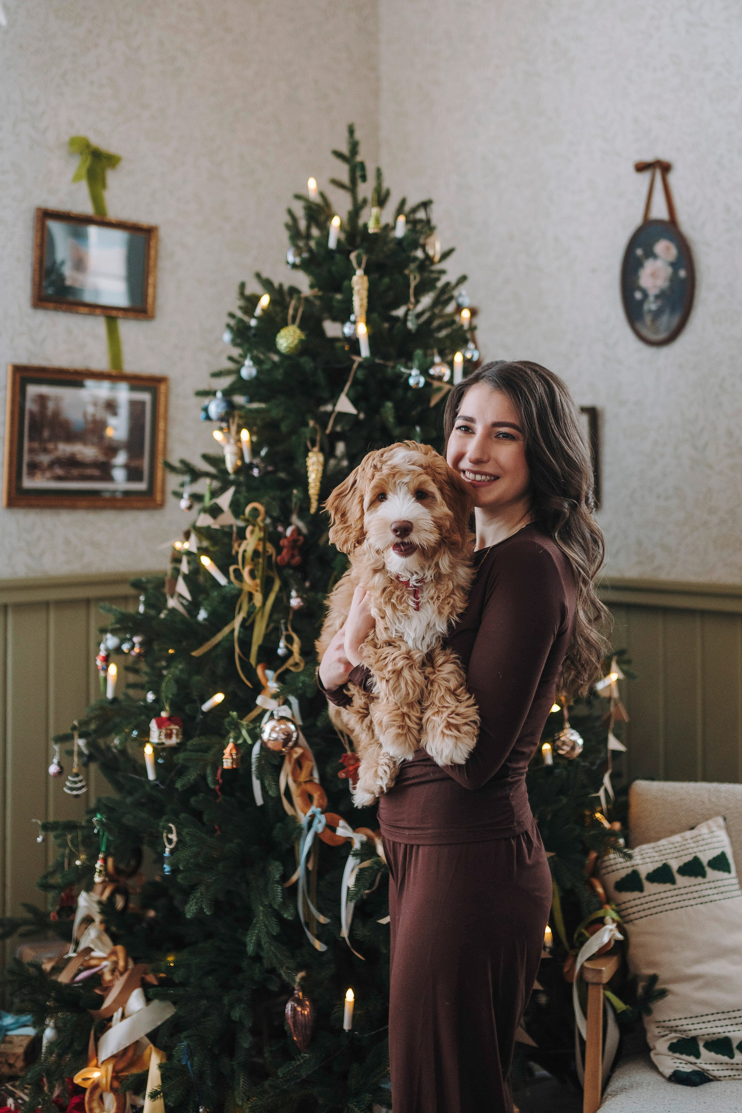 Мёрфи, Таня и Антон. Фотограф анималист в Спб недорого Олеся Майорова