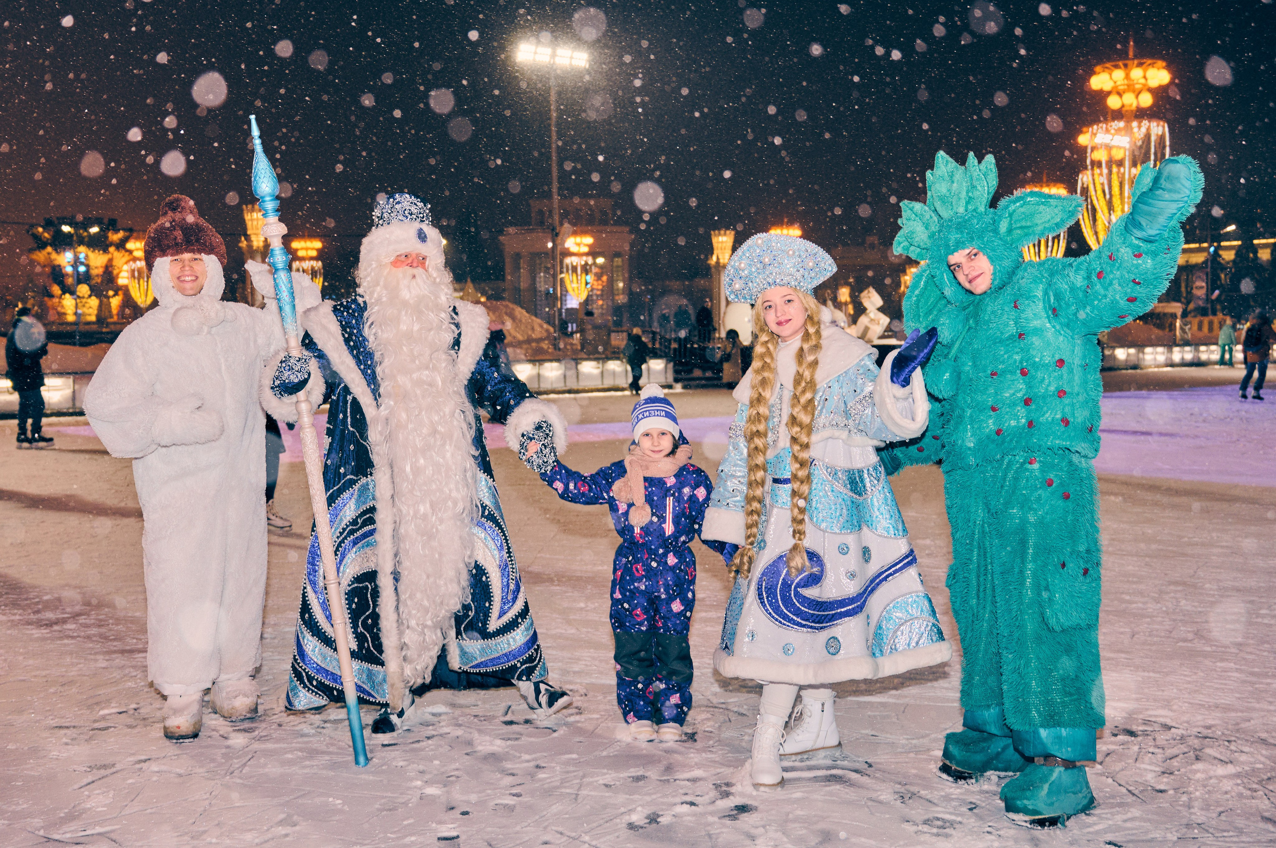Линия жизни и Дед Мороз на ВДНХ. Никита Хохловский фото и видео продакшн